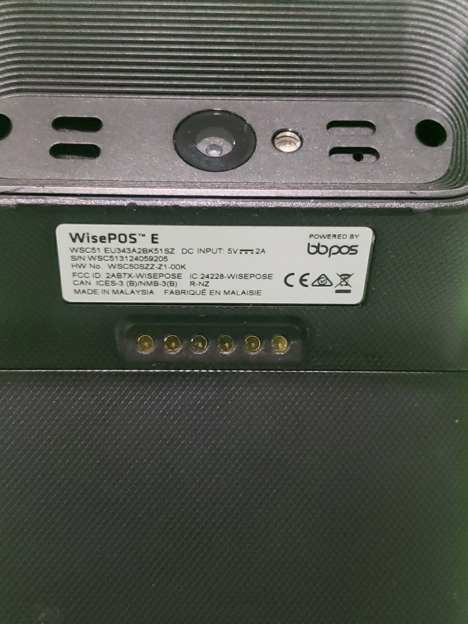 BBPOS WisePOS E – WSC51 Lightspeed Terminal Credit Card Reader Stripe *NO BASE*