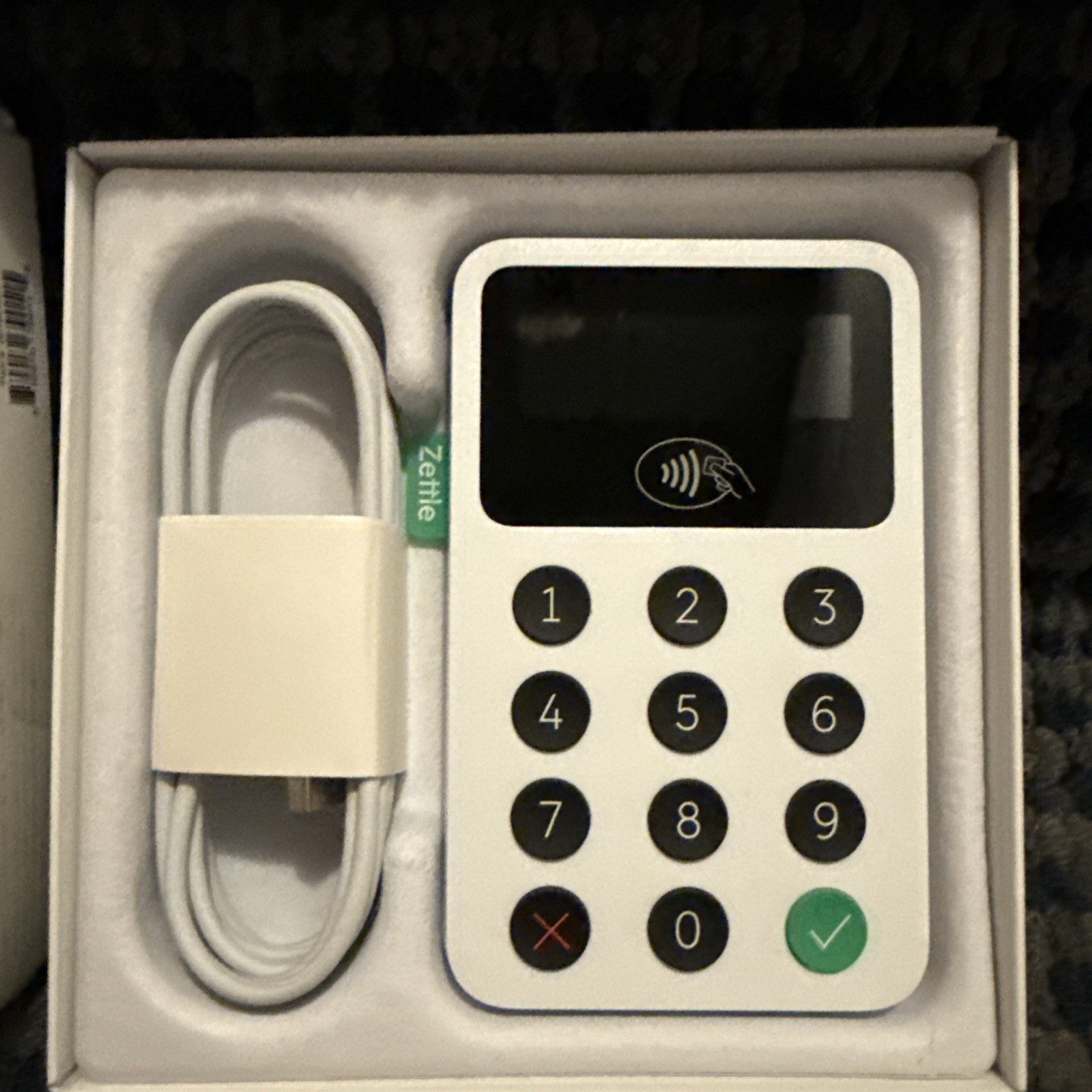 2020 Zettle Reader 2 White by PayPal | Contactless Chip & PIN | New Open Box