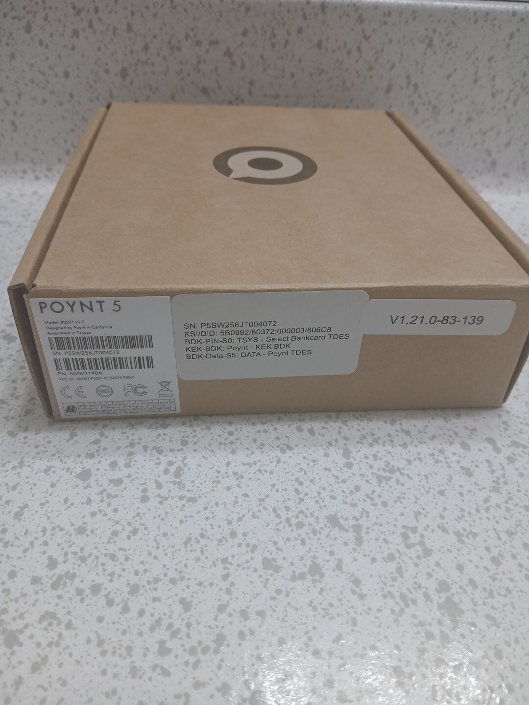 Poynt 5 Modelo P0501 V1.0