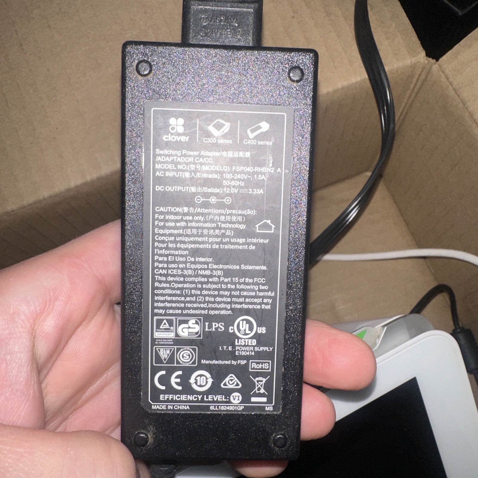 Clover Mini C300 – Card Reader Point of Sale System w/USB HUB – LOCKED – AS IS