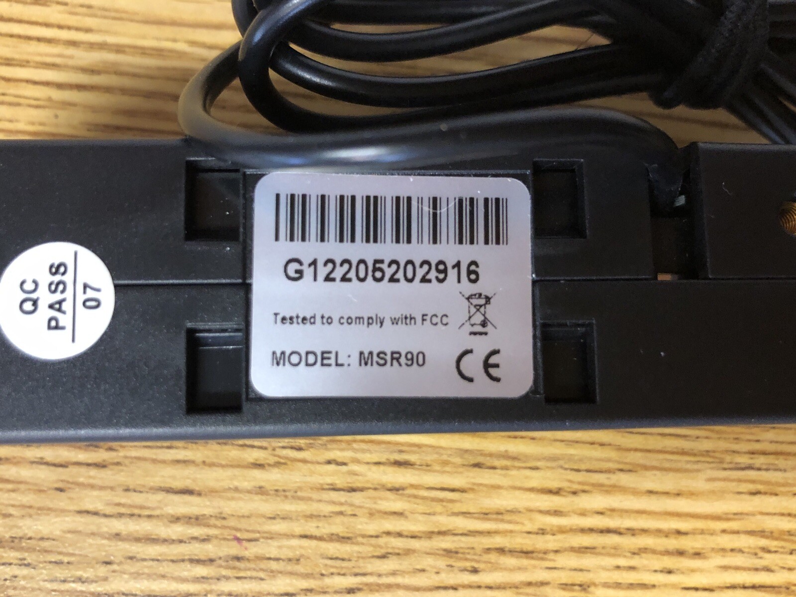 Swipe Magnetic Credit Card Reader MSR90 USB