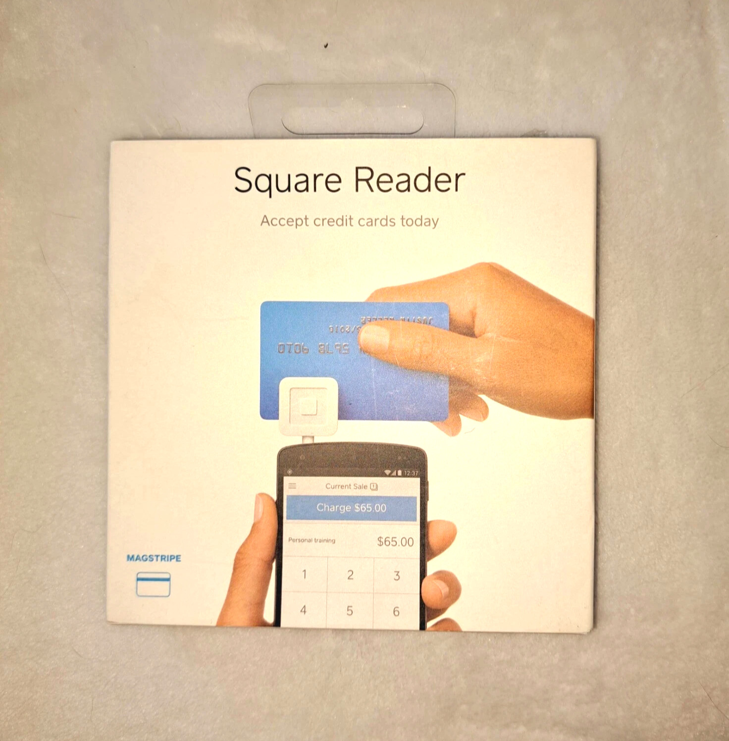 Square Reader Credit Debit Card Apple iPhone Android A-PKG-0206-01 New Sealed