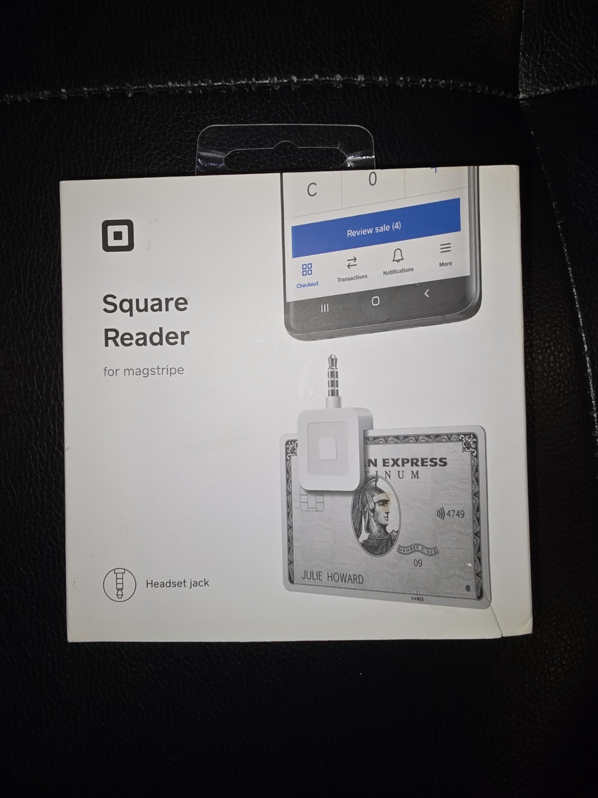 Square Reader for Magstripe Lightning Connector Headset Jack
