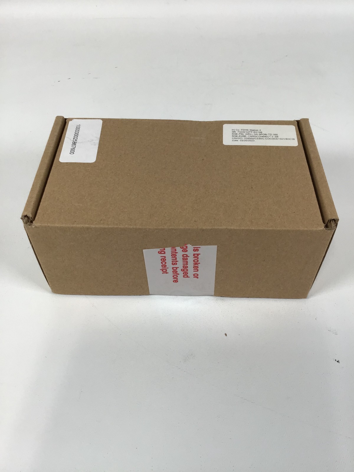 Ingenico IMP627-11P3903U Wireless POS Terminal Barcode Scanner Card Reader ~