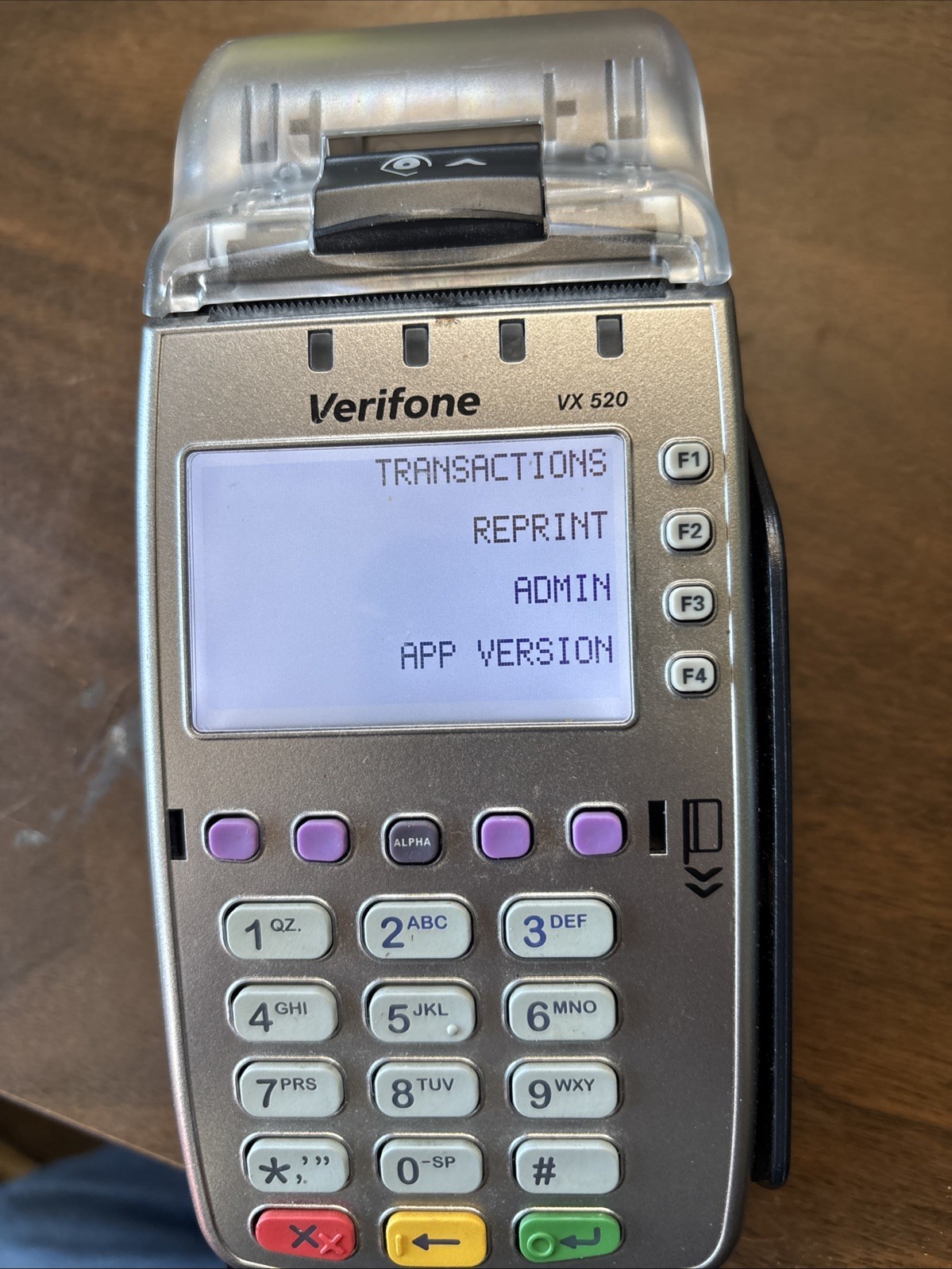 Verifone VX520 VX 520 Credit Card Machine Terminal Reader
