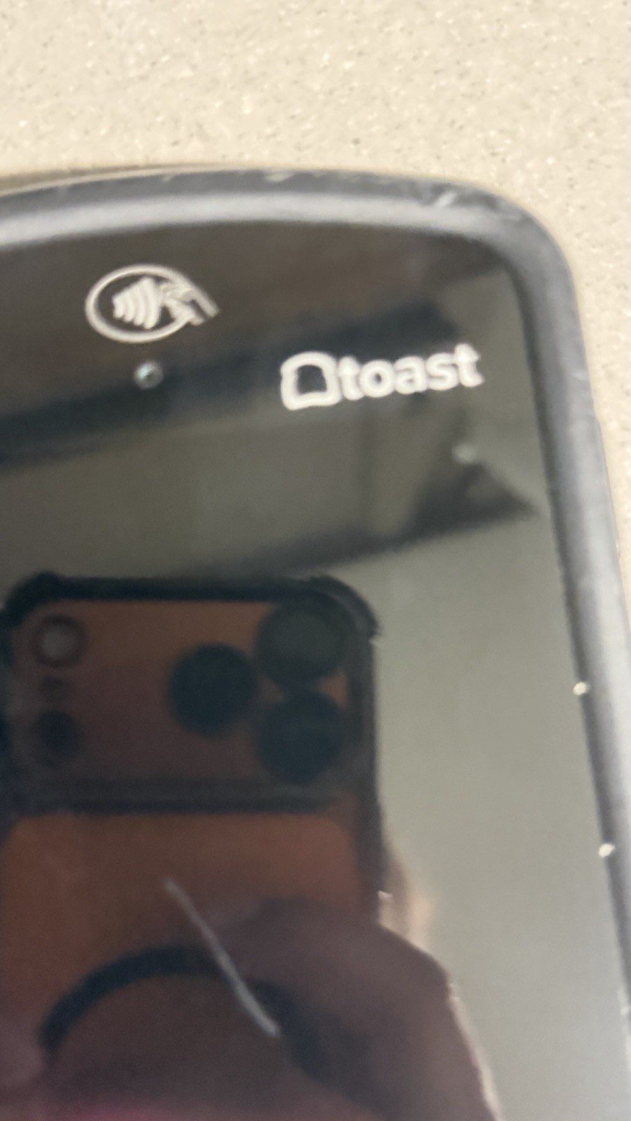 Toast Handheld POS Payment Device For Parts Repair No Back Cover