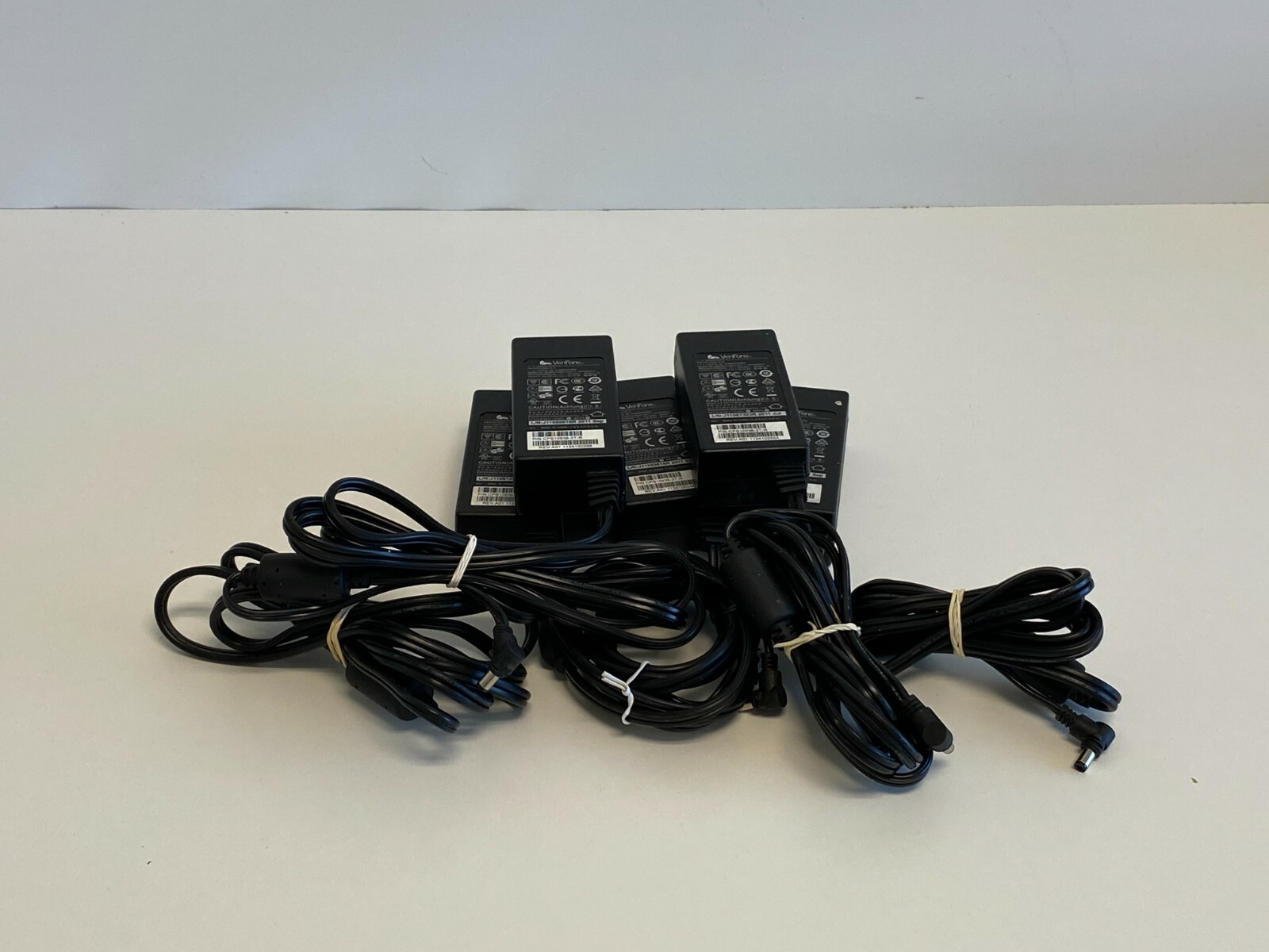 K46: Lot of 5 Verifone Power Supply AU1360903N Power Supply Adapter