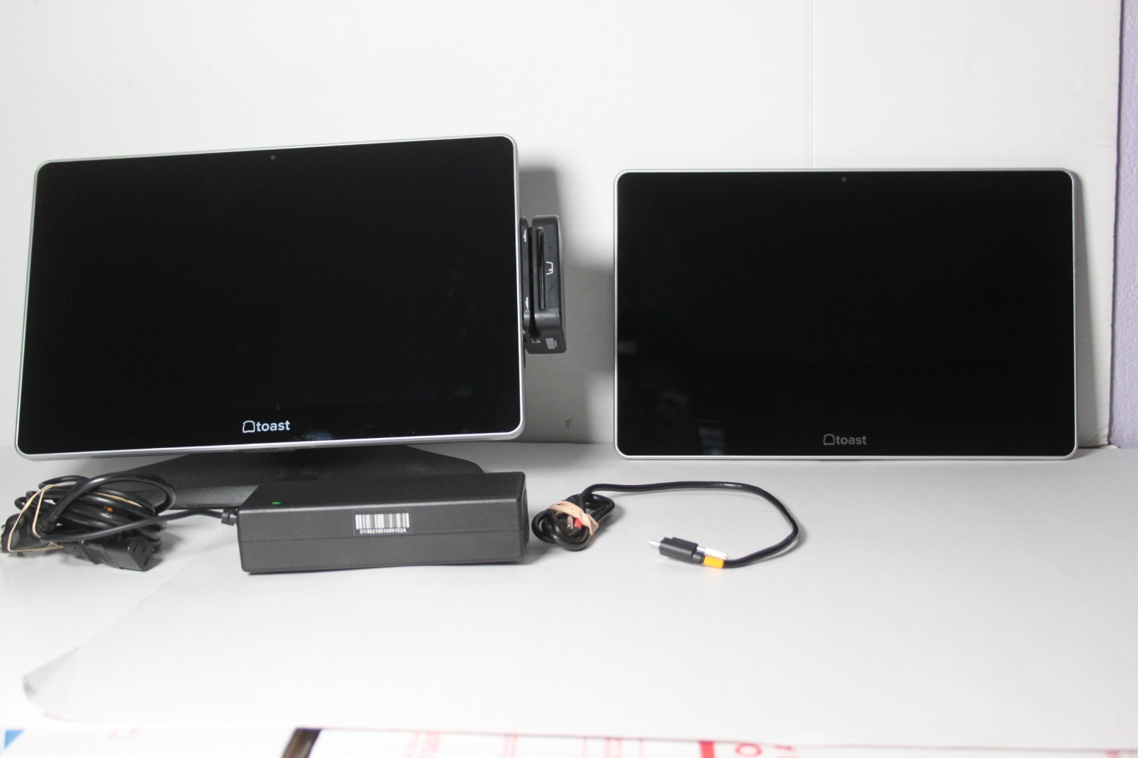 Lot of 2 Toast Flex TT200 point-of-sale Terminal