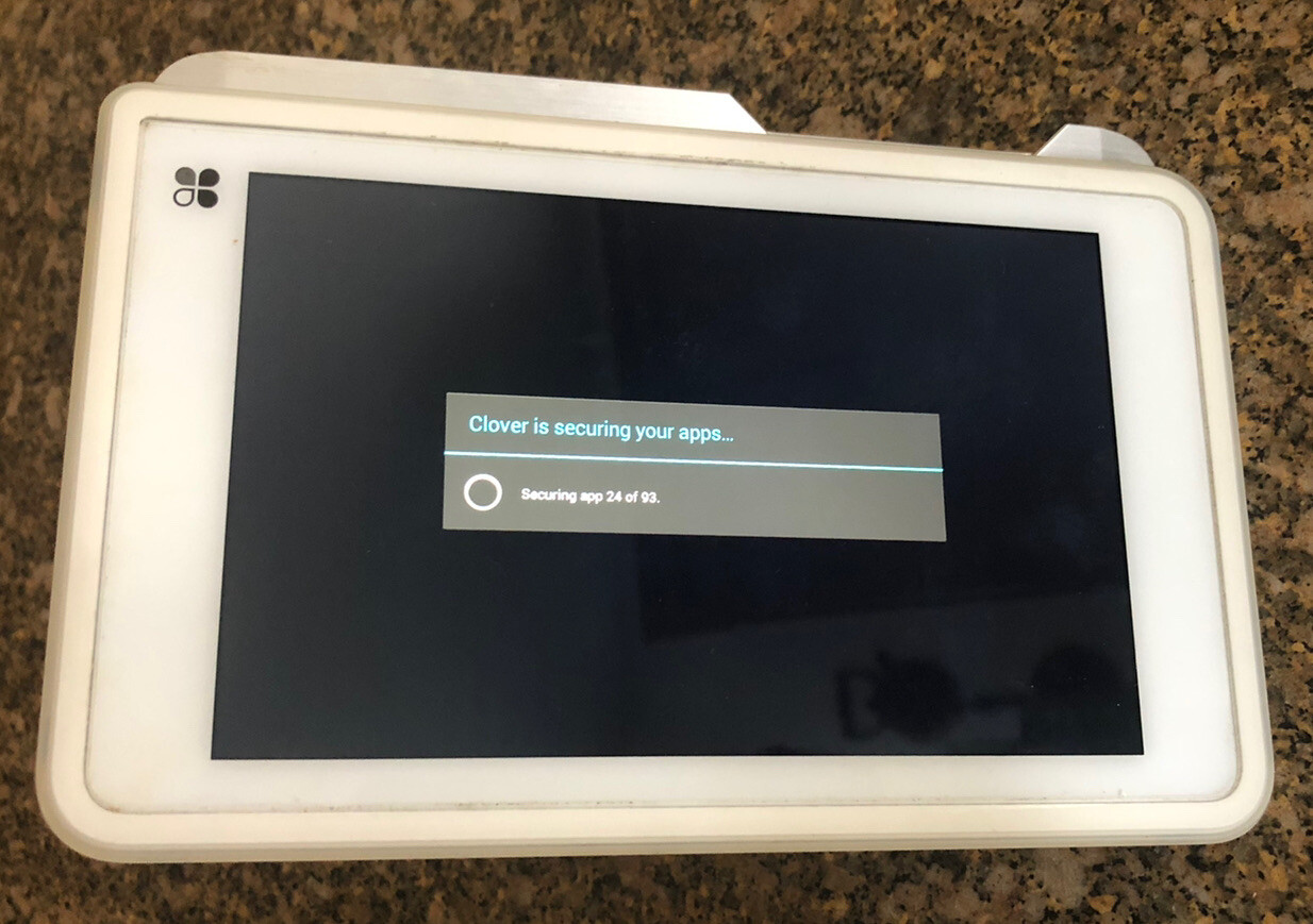 Clover Network Mobile 3G C201 – Handheld POS AS IS