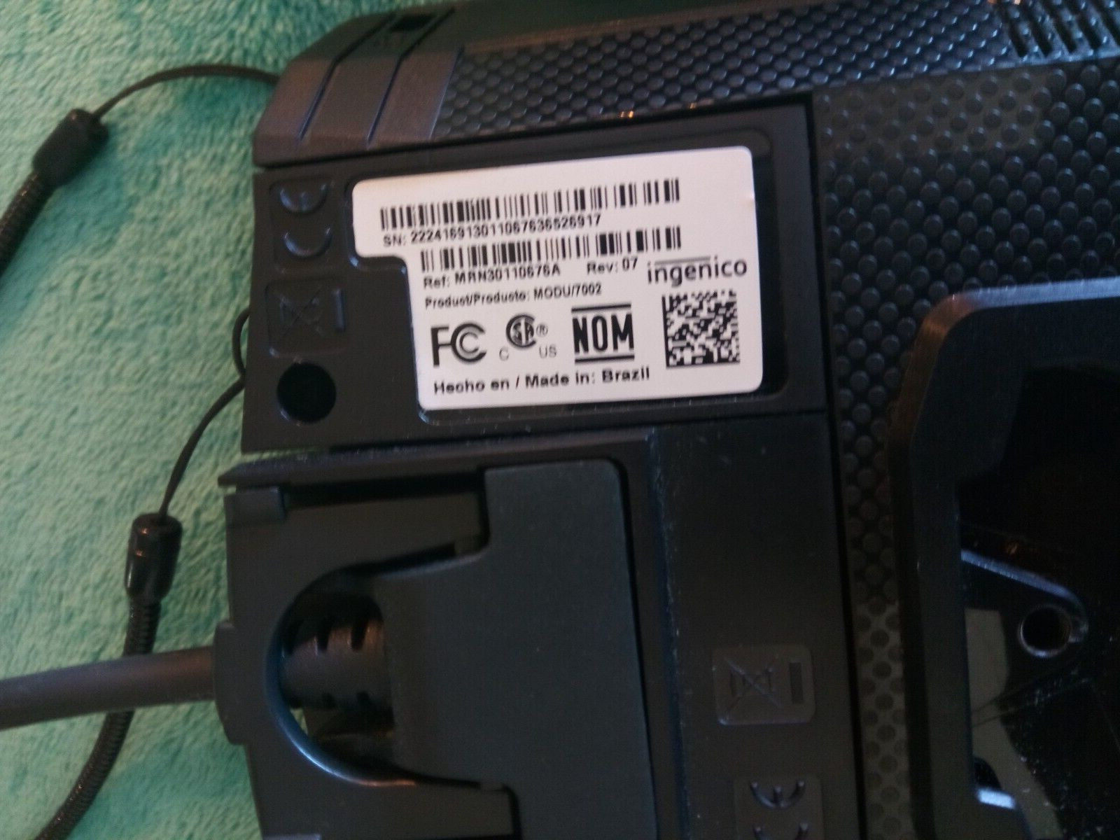 INGENICO LANE/7000 PRG30312951R CREDIT CARD TERMINALS
