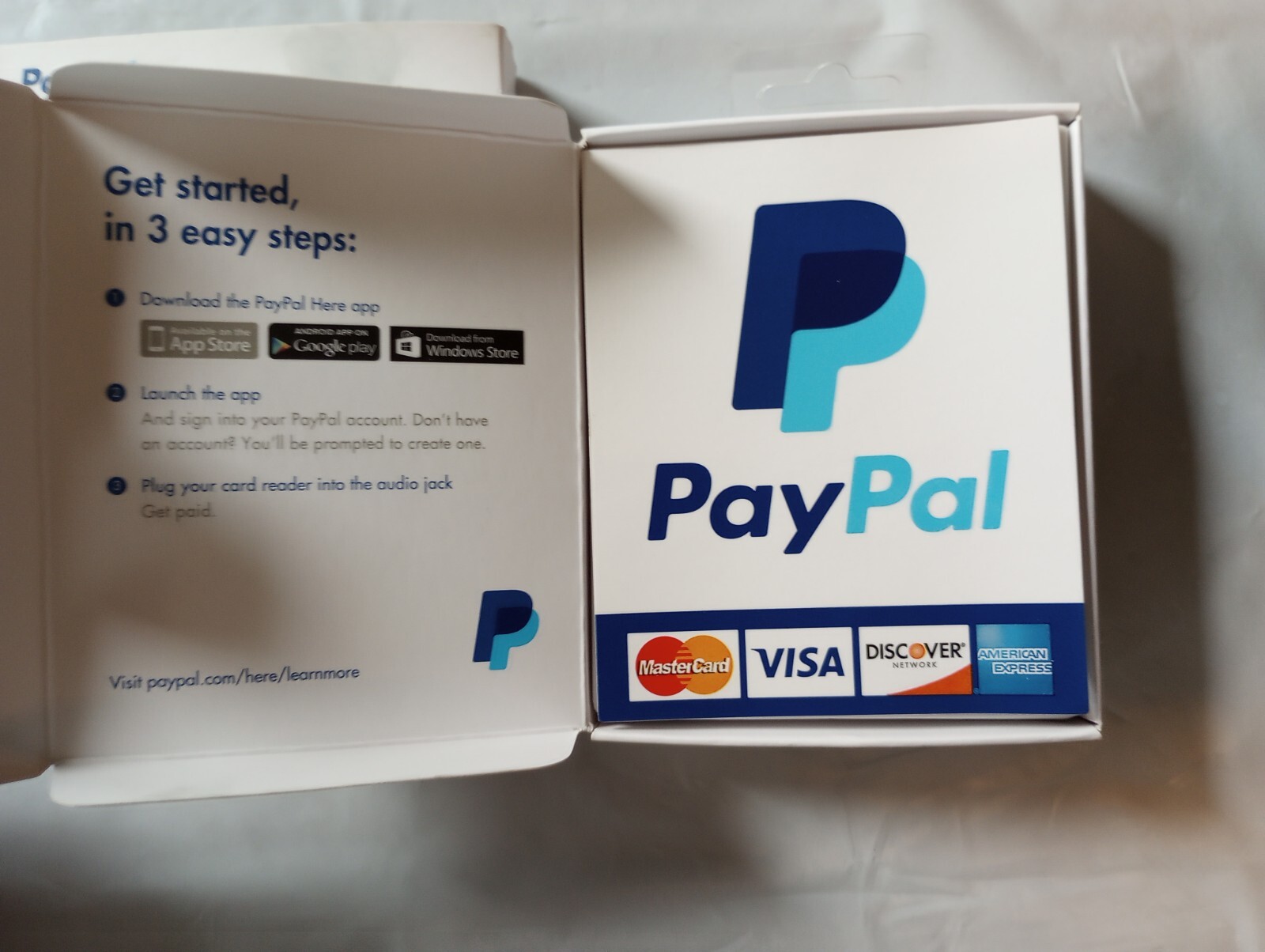 PayPal Mobile Credit Card Reader Swiper For iPhone and Android