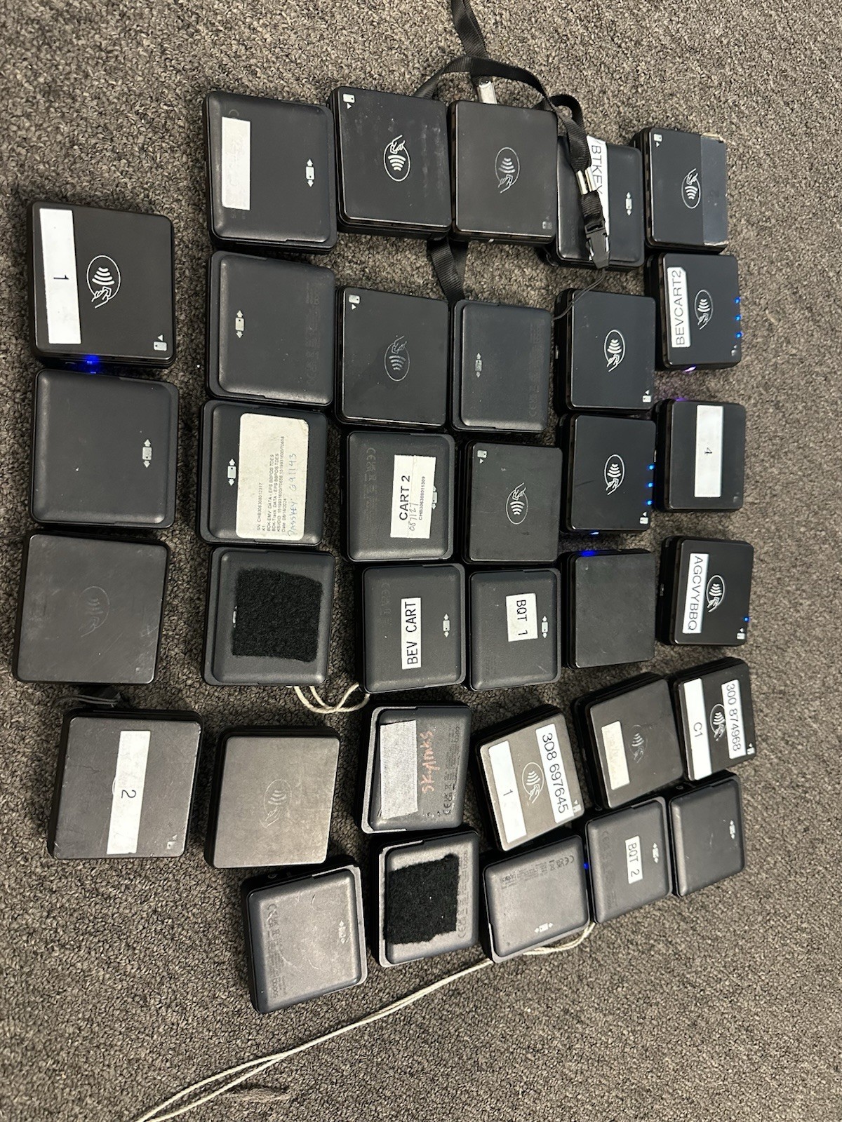 BBPOS Chipper 3X BT Bluetooth Card Reader Lot Of 34
