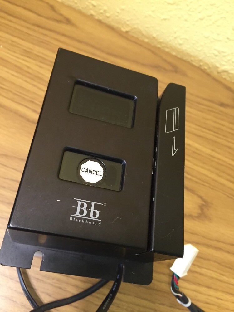 Blackboard HARCO VR/MDB Vending card Reader 34VDC .3A HPN-823-005-000 Rev: A
