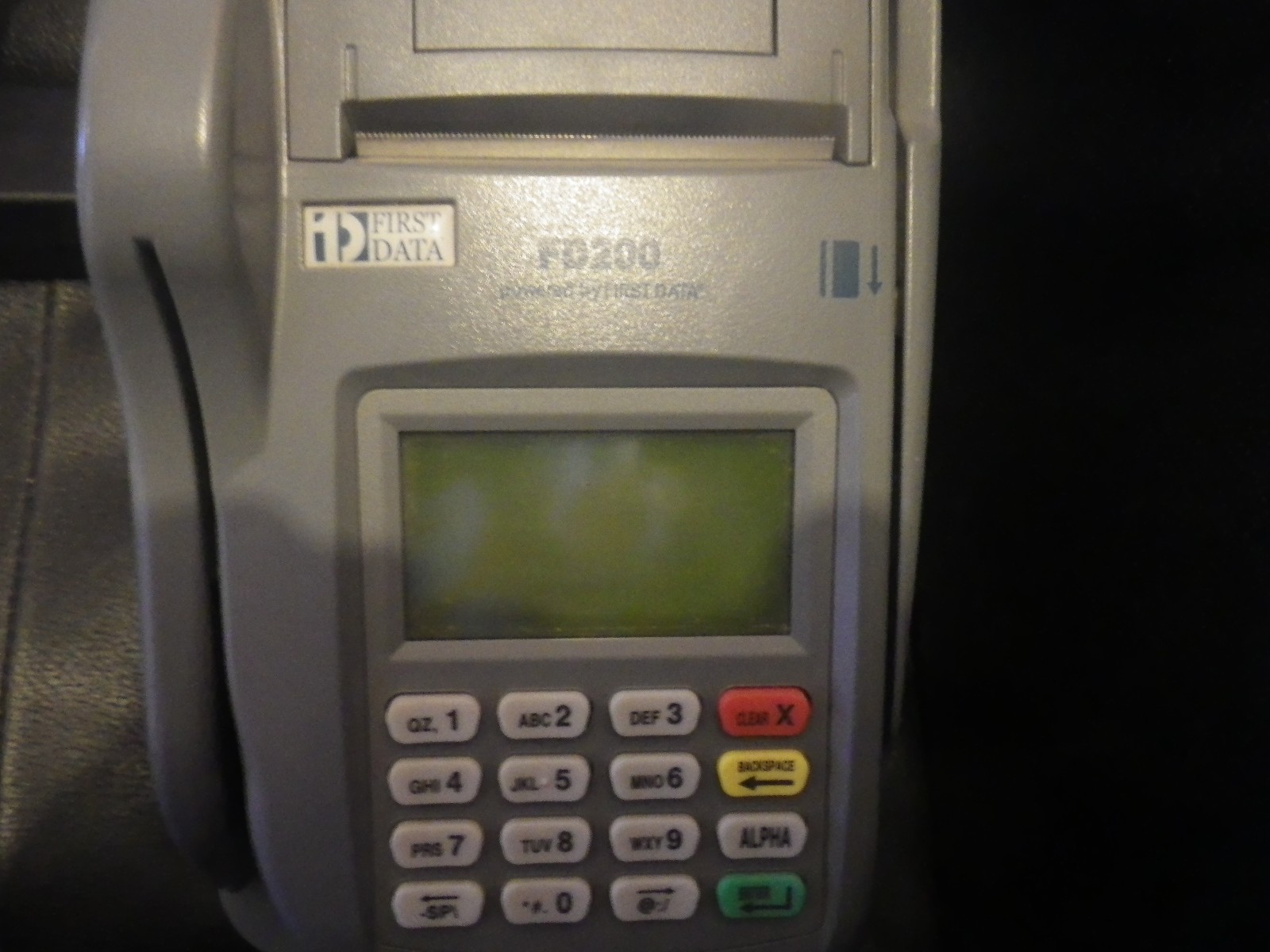First Data FD200 WiFi Terminal & Check Reader FD200