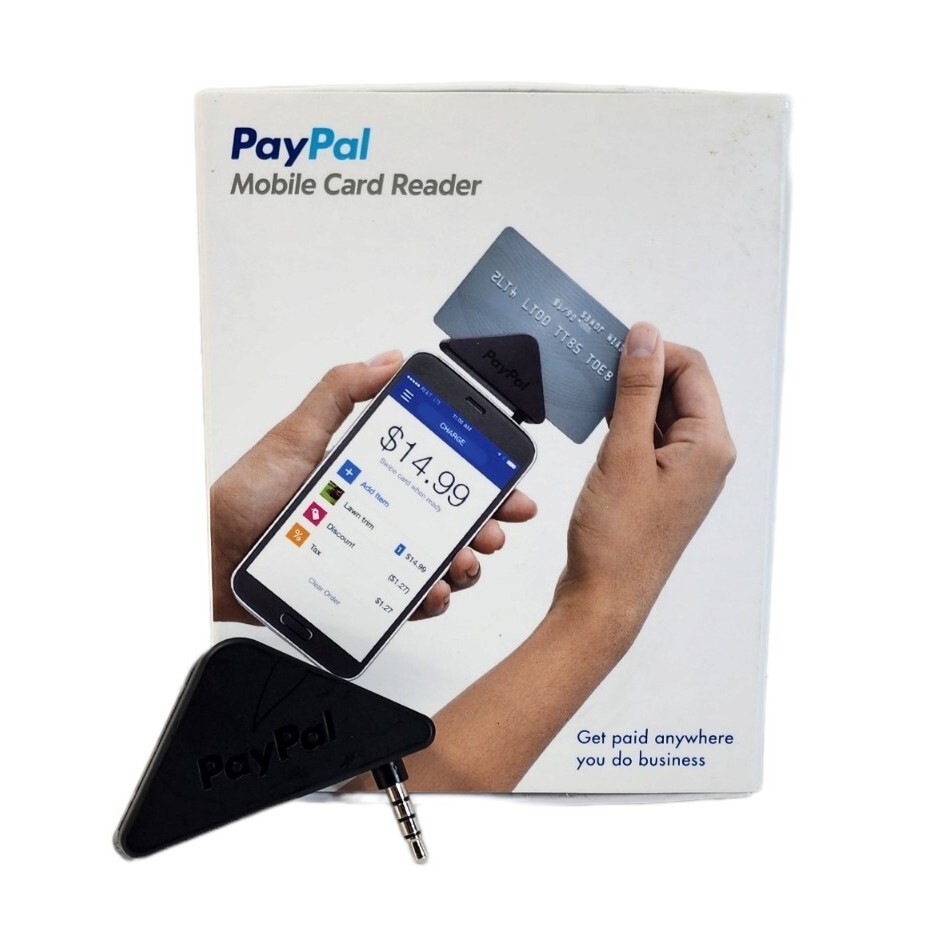 PayPal Mobile Payment Card Reader Compatible W/ iOS Android Windows Devices 