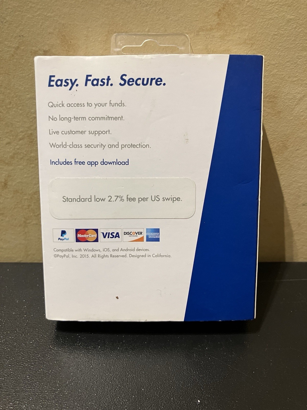 PayPal Mobile Credit Card Reader Swiper For iPhone and Android
