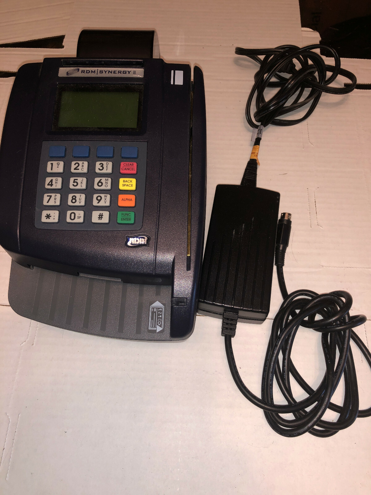 Credit Card Reader RDM Synergy II 8316F Dial/Ethernet Terminal