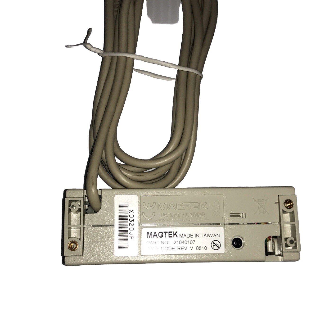 MAGTEK Credit card reader with cable and USB hookup – PN-21040107