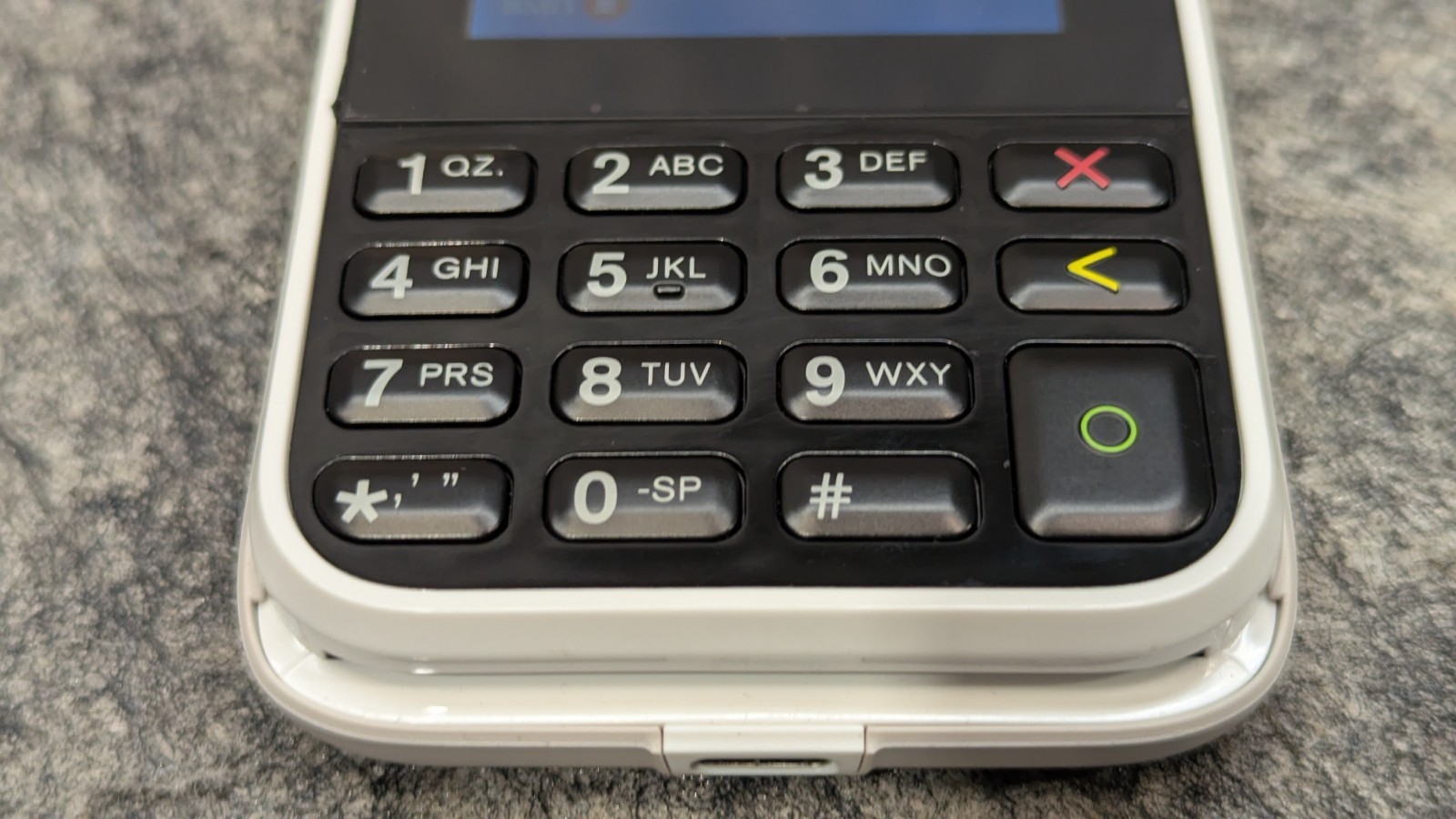 Verifone E285 M087-500-14-WWA Mobile Payment Device Wi-Fi/BT 512MB