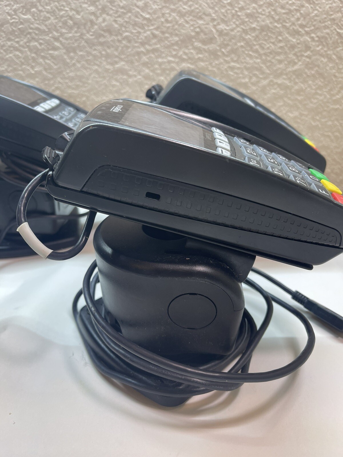 Lot Of 5 Ingenico IPP 350 USB Credit Card Terminal + (5) Stand Sen351009