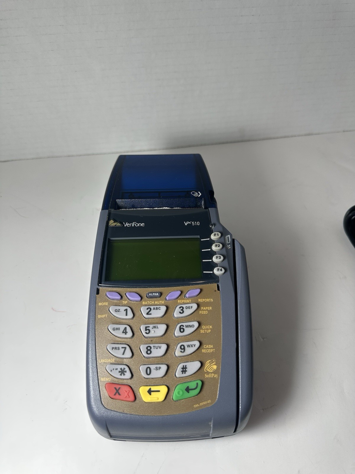 VERIFONE Vx510LE CREDIT CARD TERMINAL, Vx 510 LE, PCI-COMPLIANT