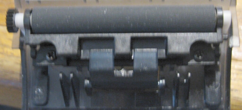 Vx680 Paper Cover w/ ROLLER assembly