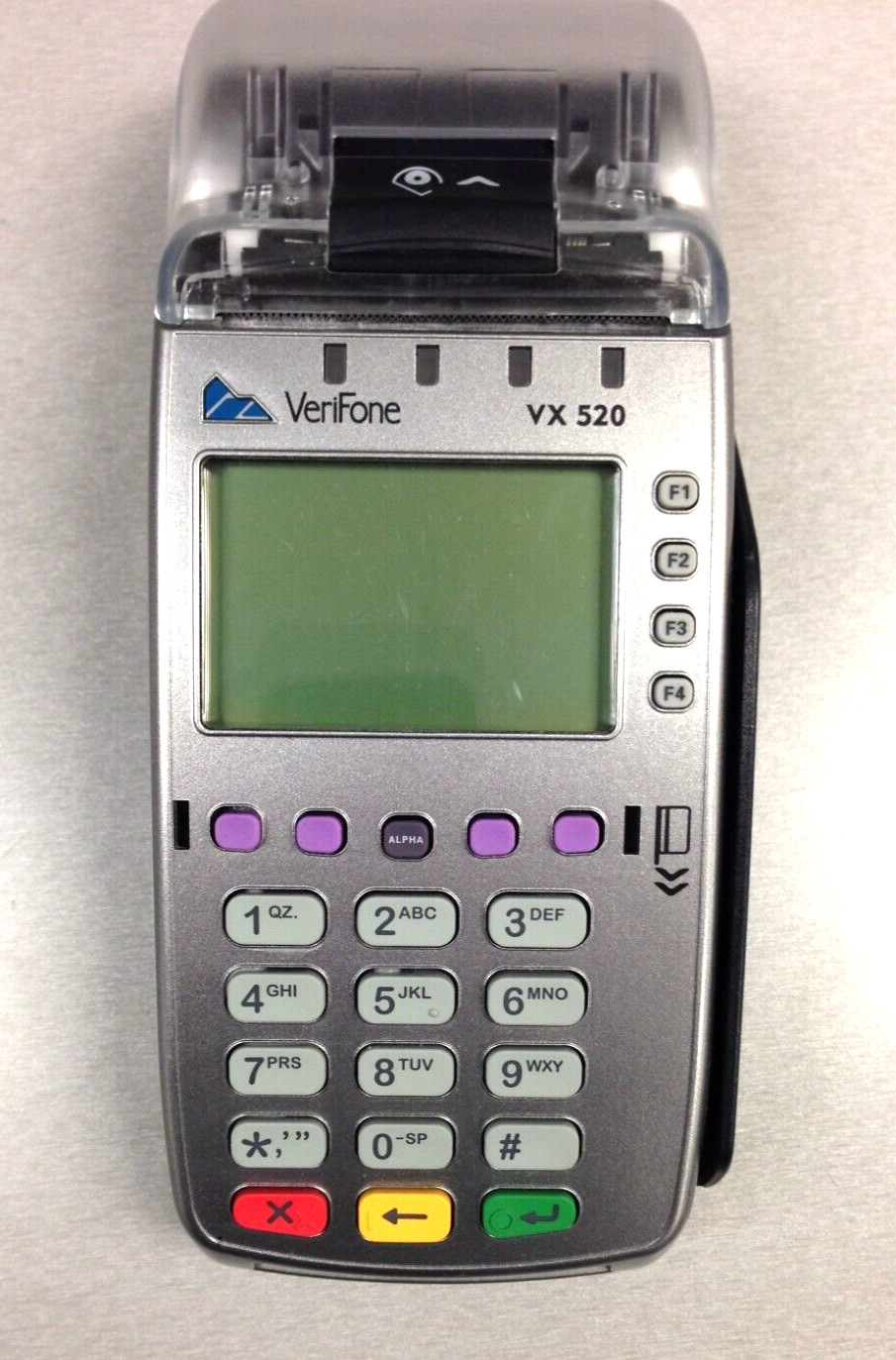 Verifone VX520 Credit Card Terminal – Fully Functional – No Power Supply