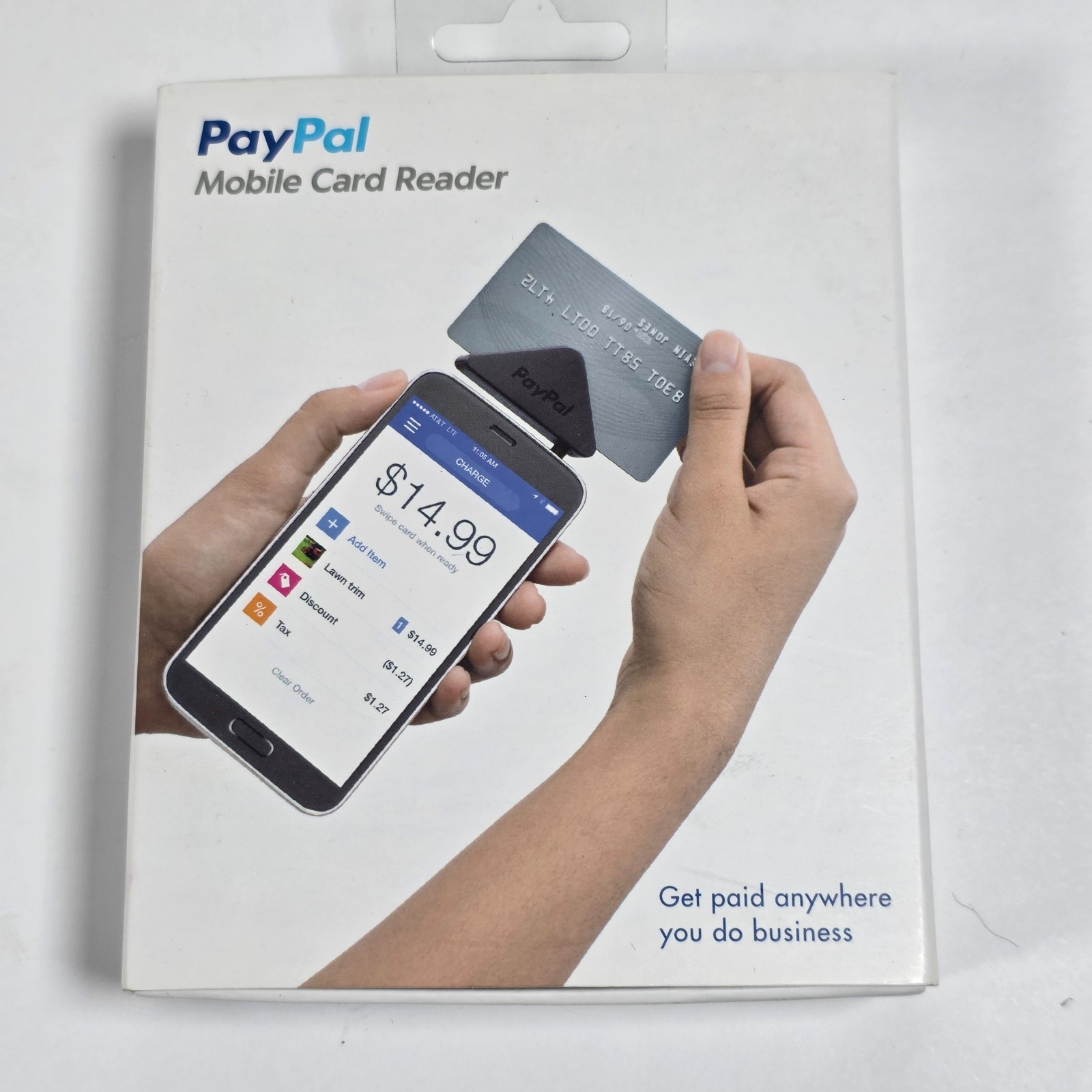 PayPal Mobile Card Reader BRAND NEW Compatible W/IPhone,Android, Windows Devices