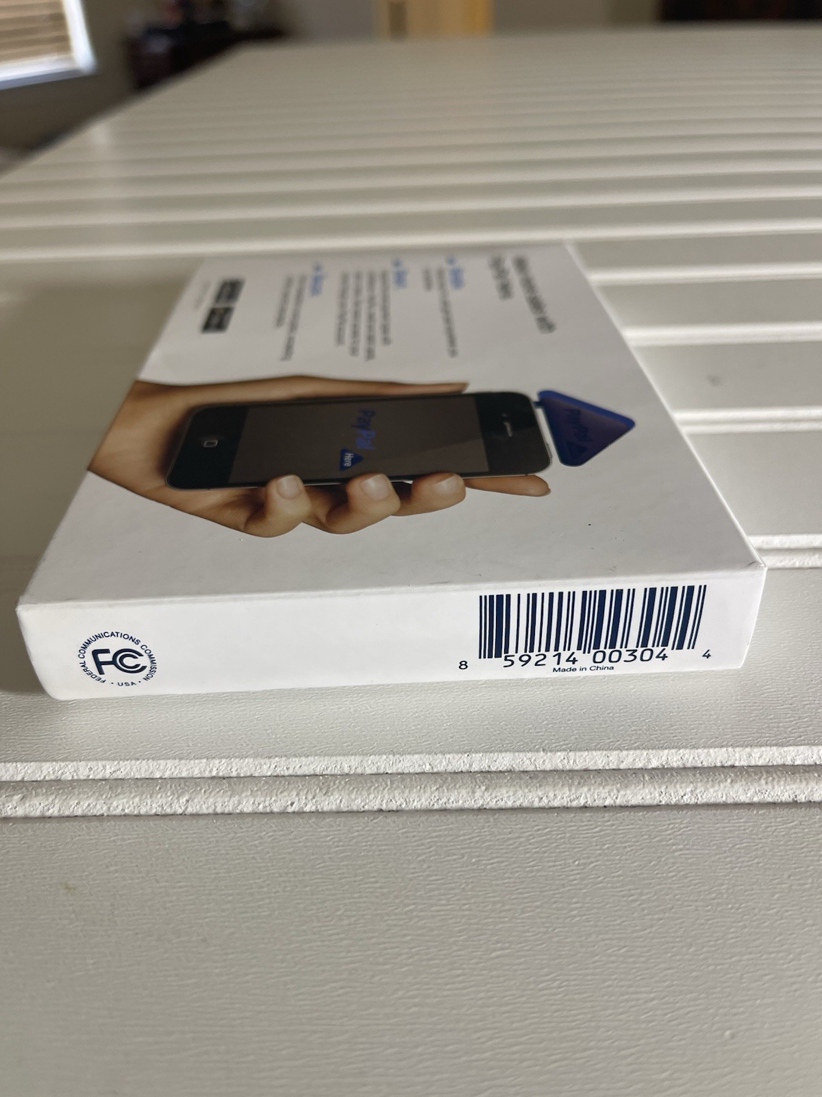 PayPal Here Triangular AUX 3.5mm Port Headphone Jack Credit Debit Card Reader