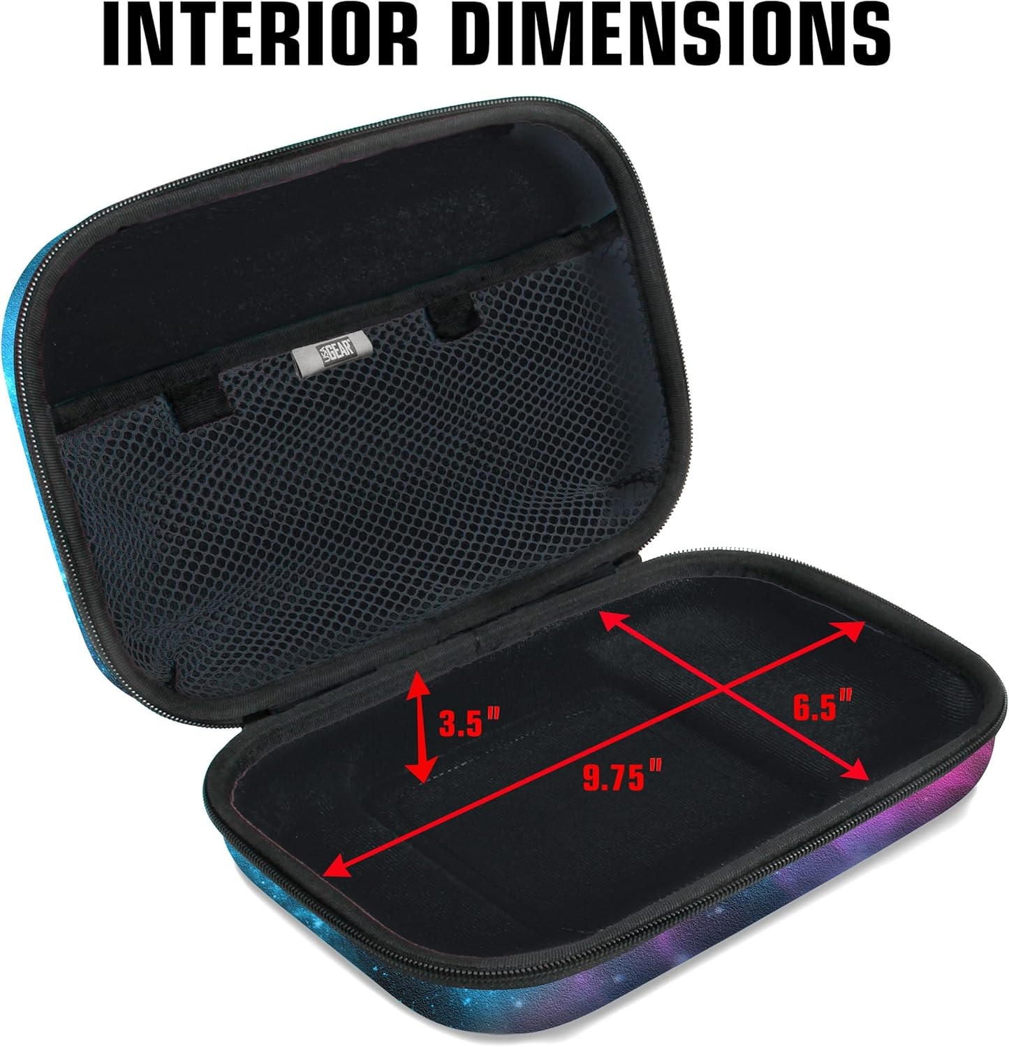 USA Gear Hard Travel Case Fits Square Card Reader, Square Handheld, Receipt Prin
