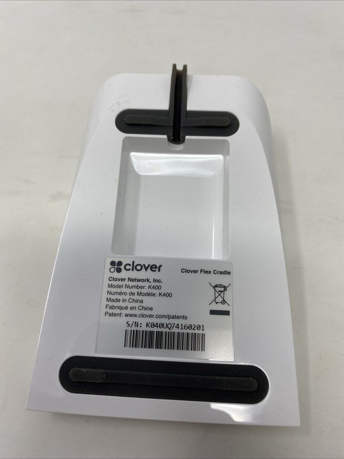 Clover Flex Locked C401U Wireless Credit Card Processor With Charging Cradle