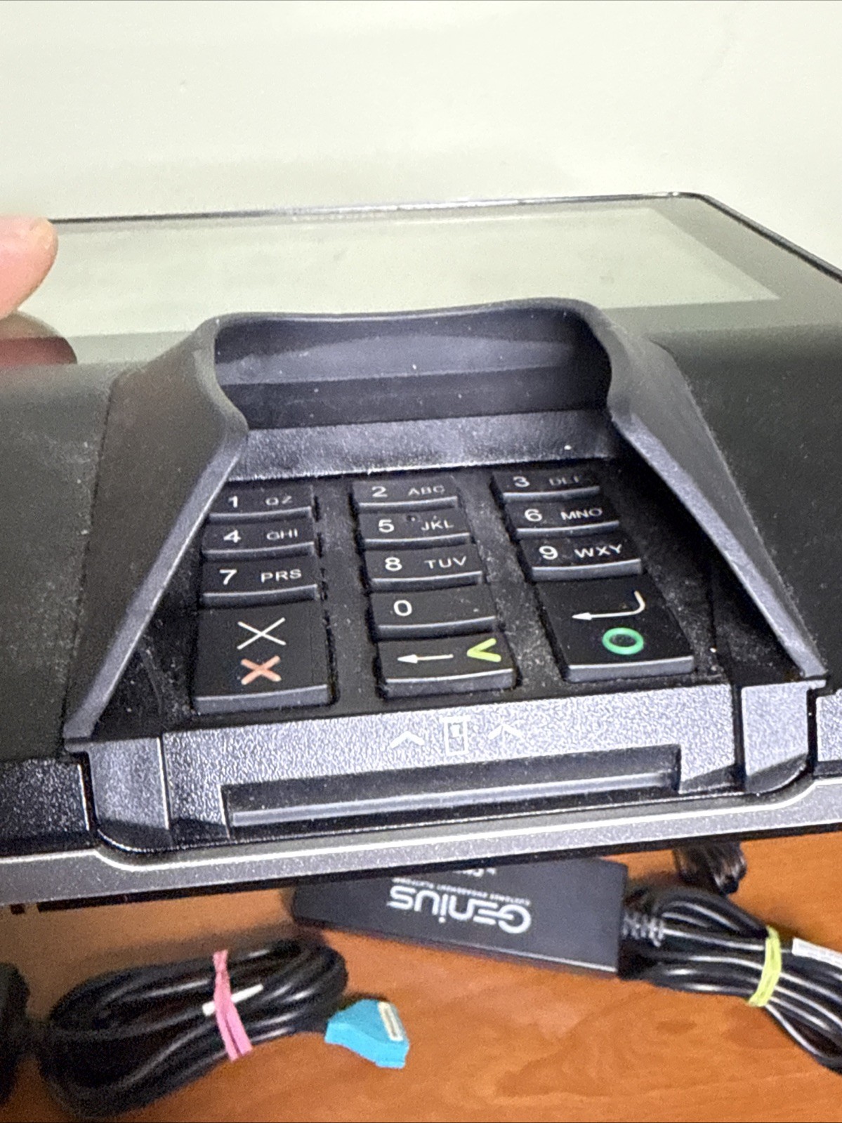 Lot of 3 Verifone MX925CTLS Genius by Cayan Payment Terminals w/ Power Supplies