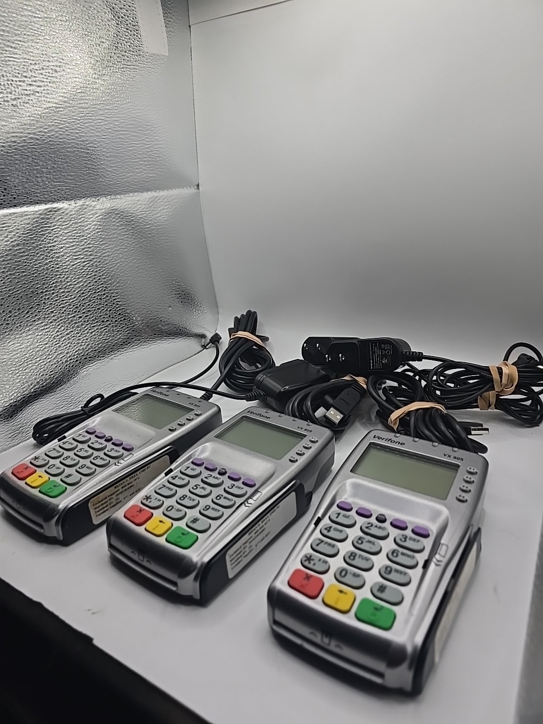 Verifone VX-805 Pin Pad Card Reader 160mb Keypad