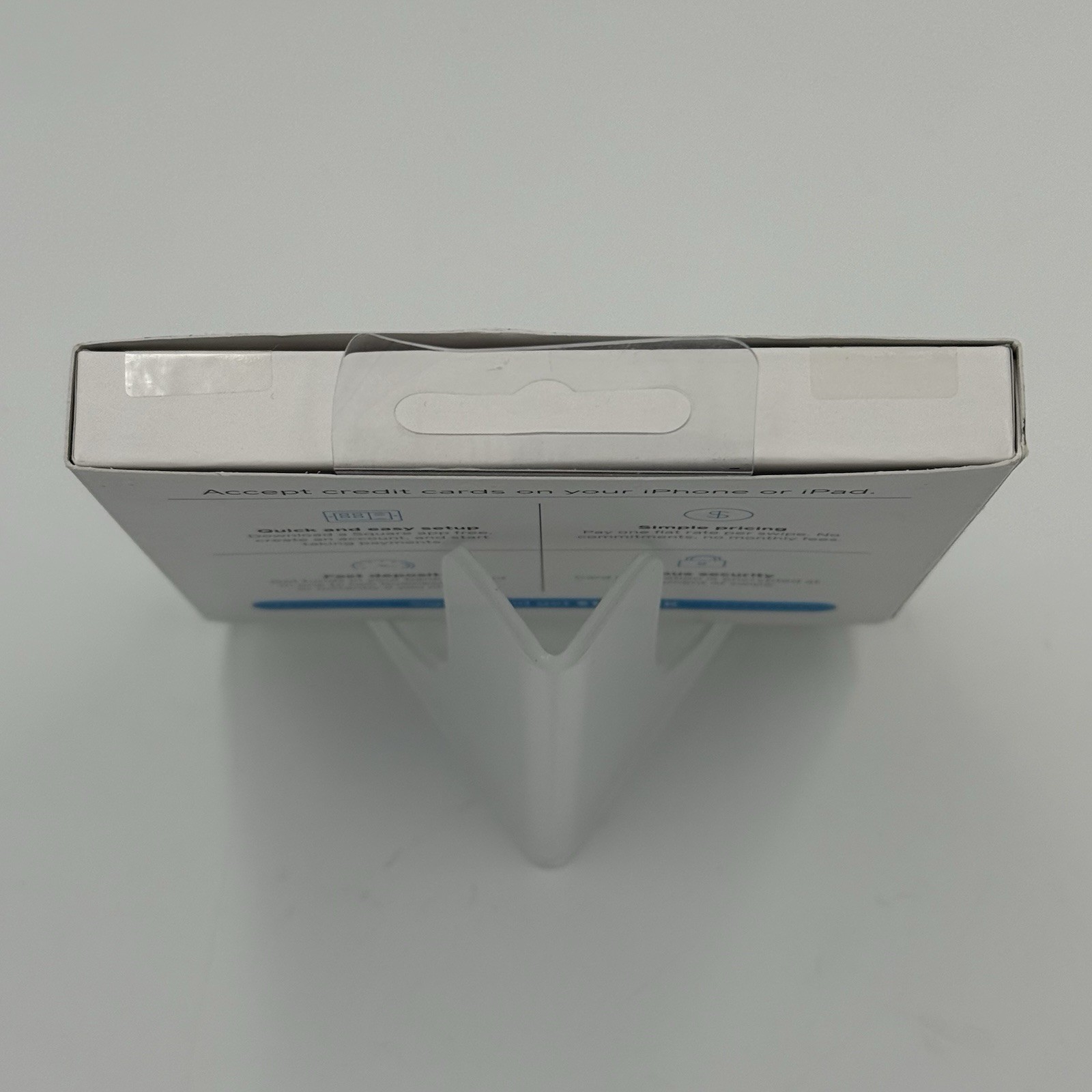 Square Reader Magstripe Lightning Connector A-SKU-0523 New Sealed Box Wear