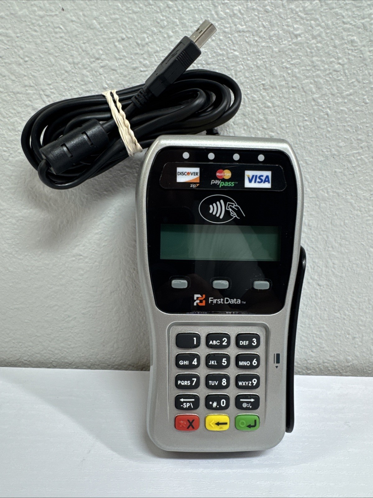 FIRST DATA FD-35 Pin Pad Credit Card Terminal 001791064 For FD130 FD130 DUO