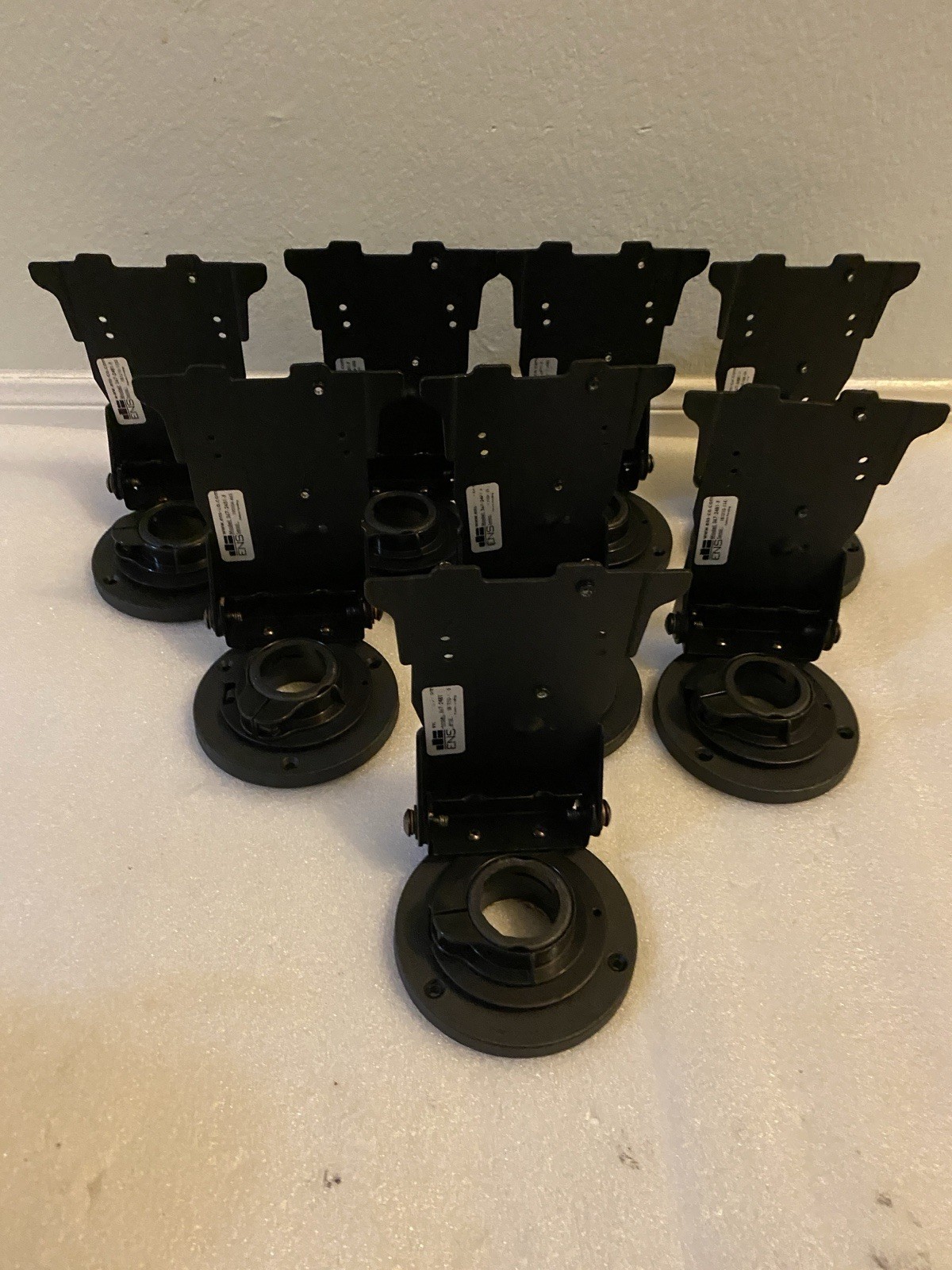 Lot of 8 ENS 367-2481-F Terminal Stands for Verifone MX915 MX925 Ready to Deploy