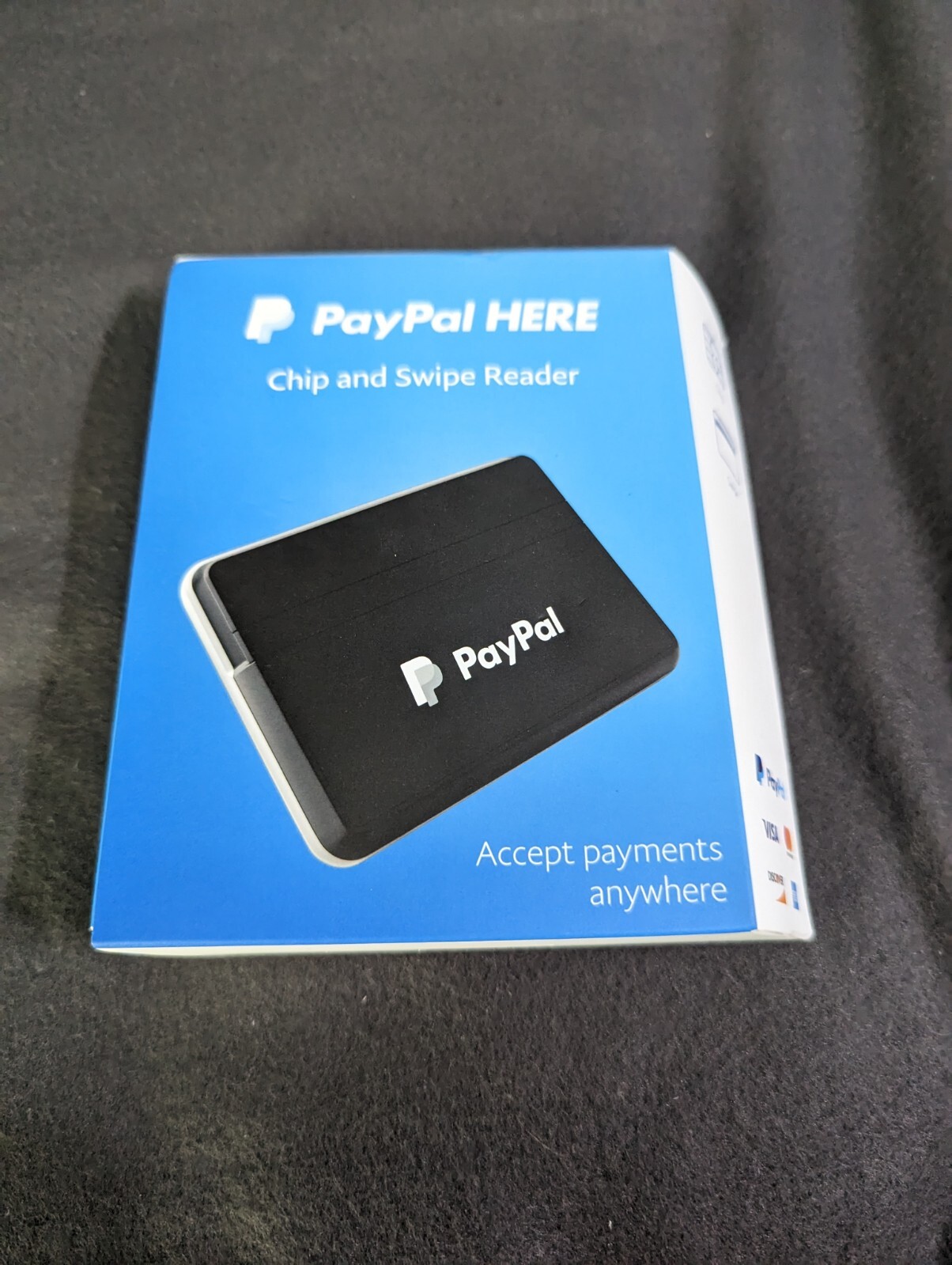 PayPal Here Chip and Card Swipe Reader Credit & Debit Cards Mobile New!