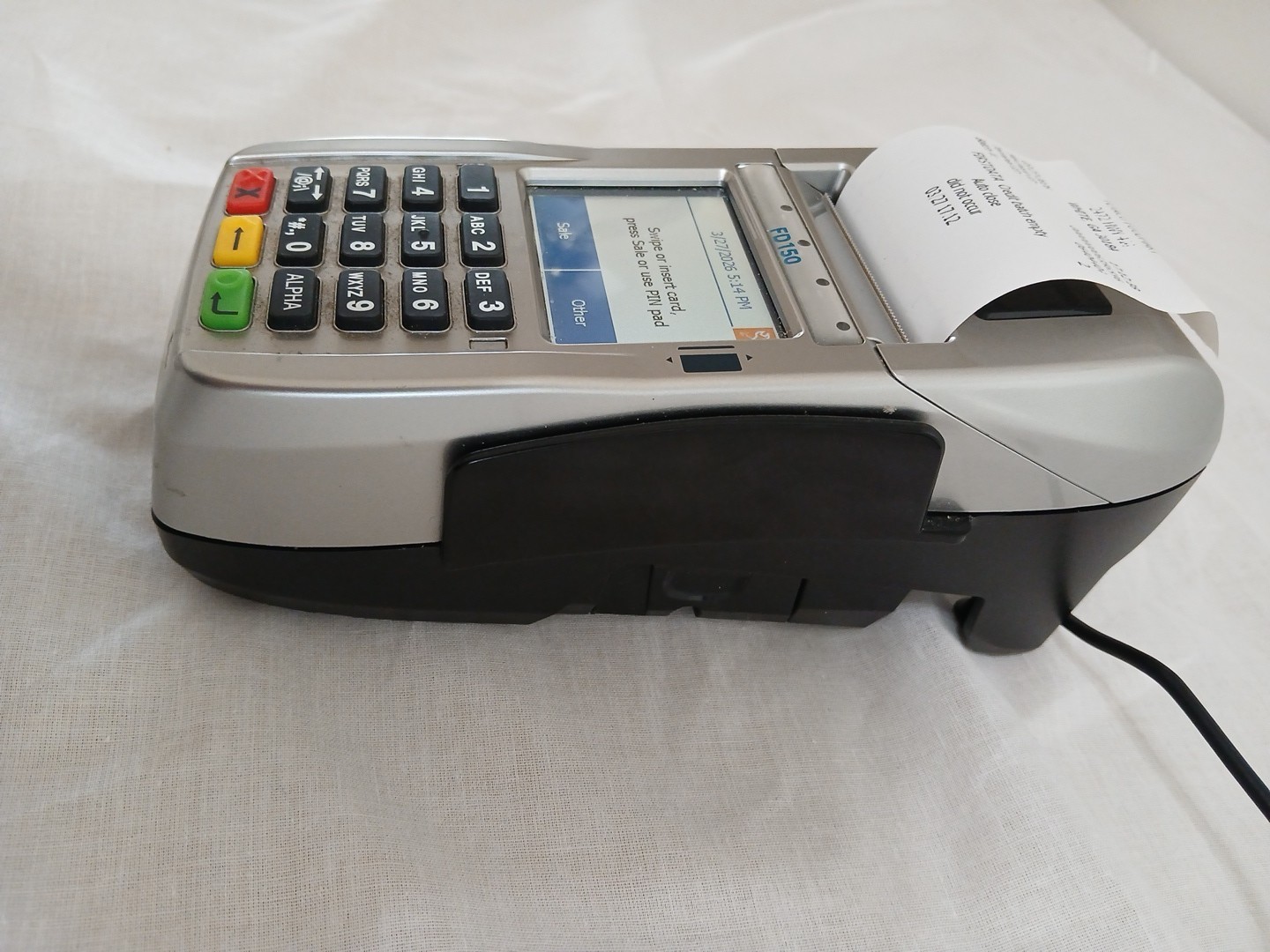 First Data FD150 EMV Contactless Credit Card Machine Terminal POS