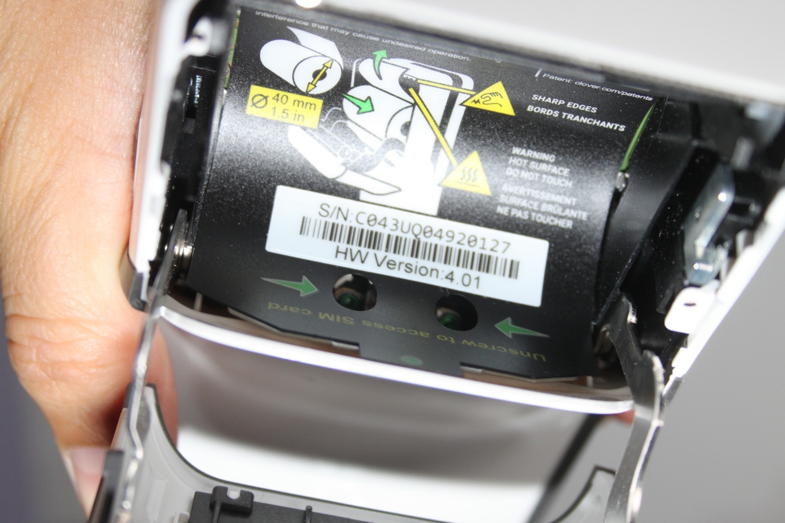 Clover Flex C403 (Wi-fi) Card Reader System