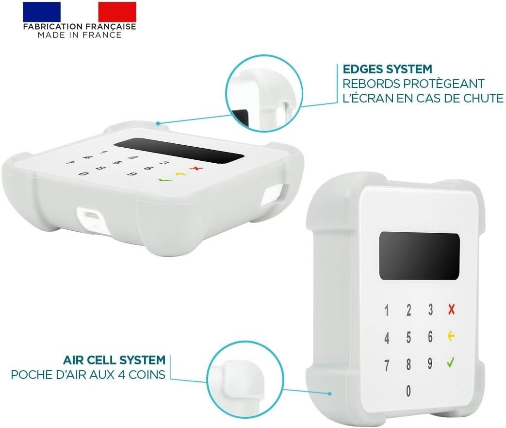 Secure Case for SumUp Air Card Reader, Light Grey