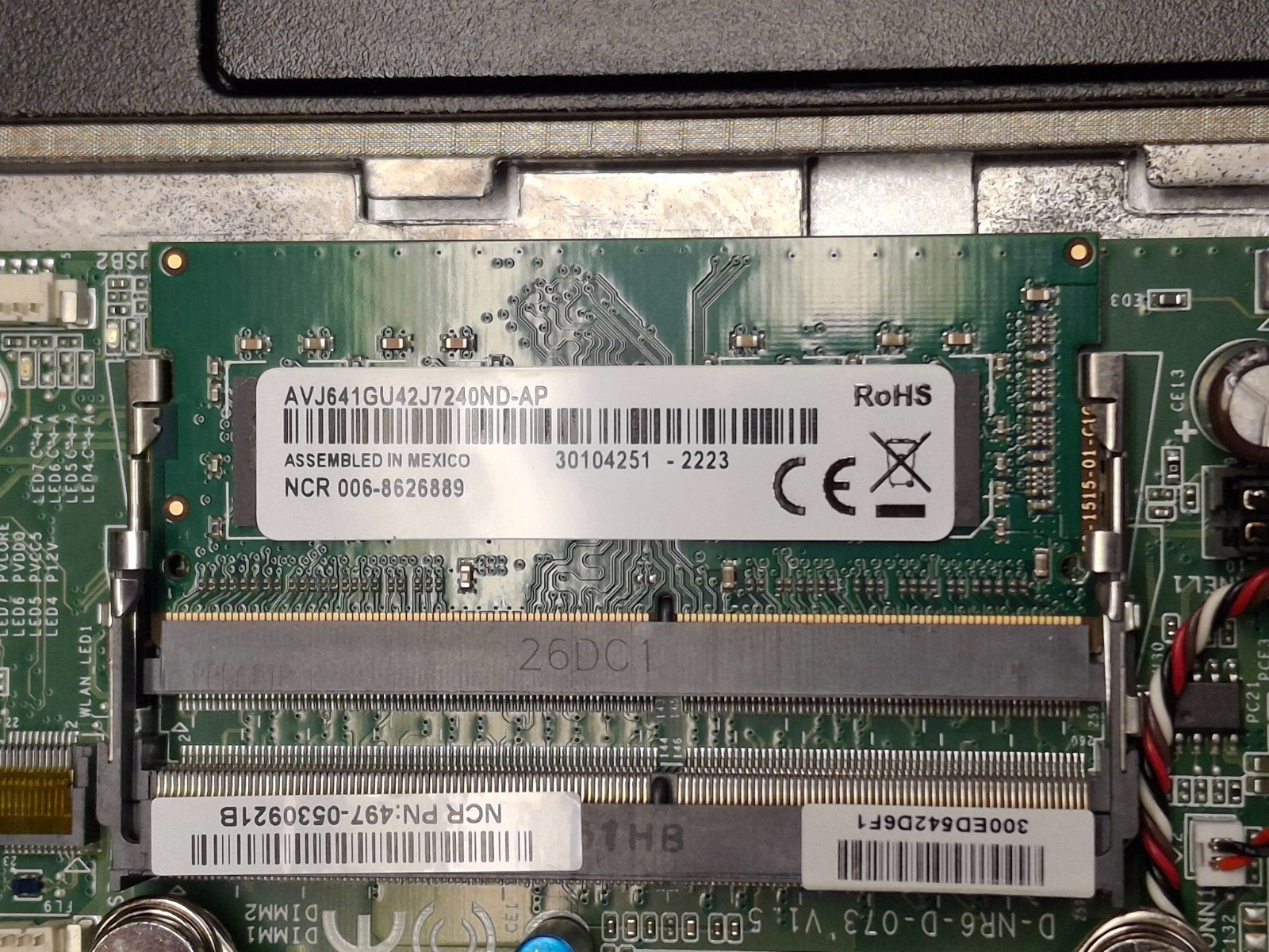 NCR CX7 7772-1515-1023 POS TERMINAL w/ 8GB Ram No SSD No OS