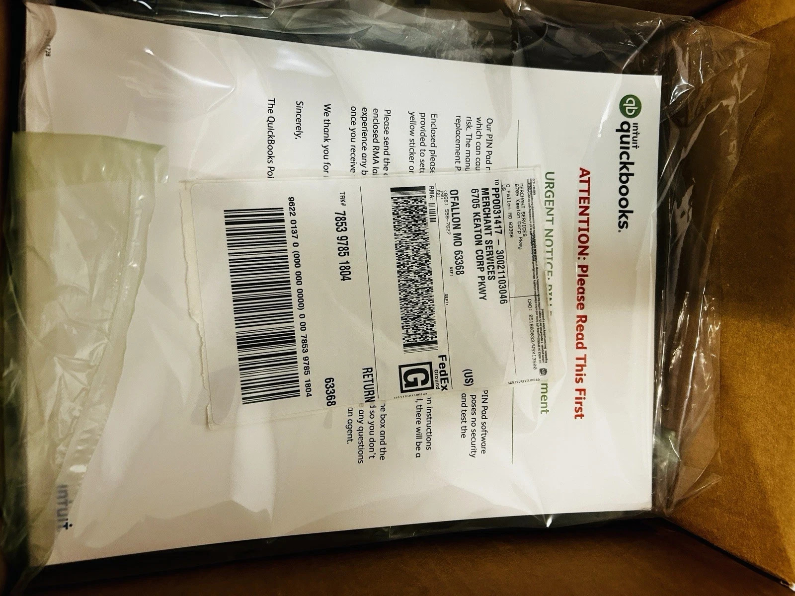 Ingenico LANE5000-USPHX16A- PRB303115741 Electronic Credit Card Payment Terminal