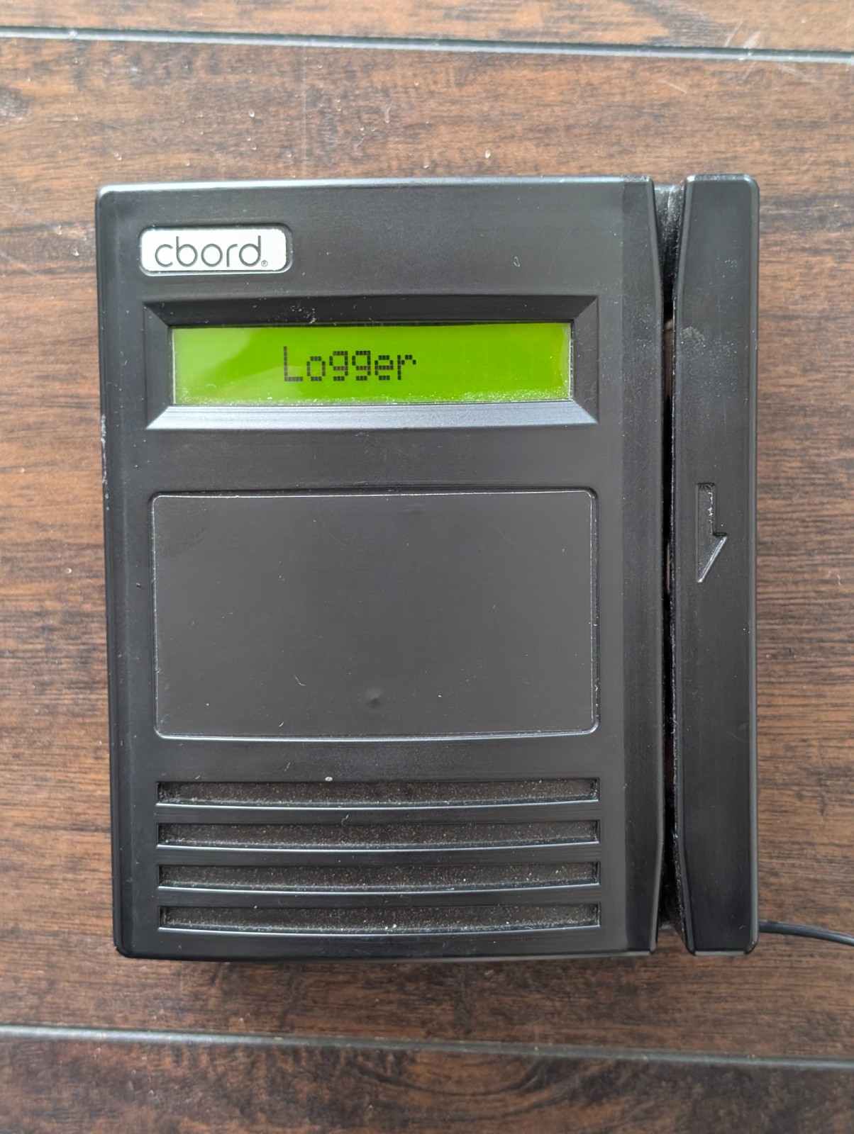CBORD IP Card Reader Terminal – Attendance Logger – Tested & Works – CS Gold