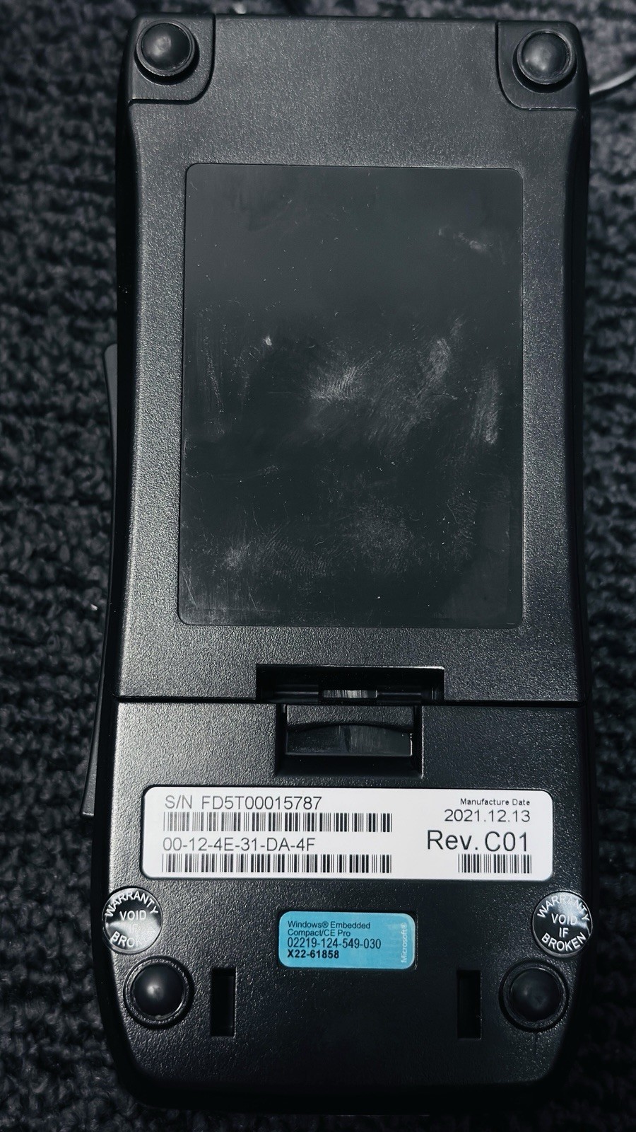 Pair of First Data FD150 and FD100ti Credit Card Processing Machines