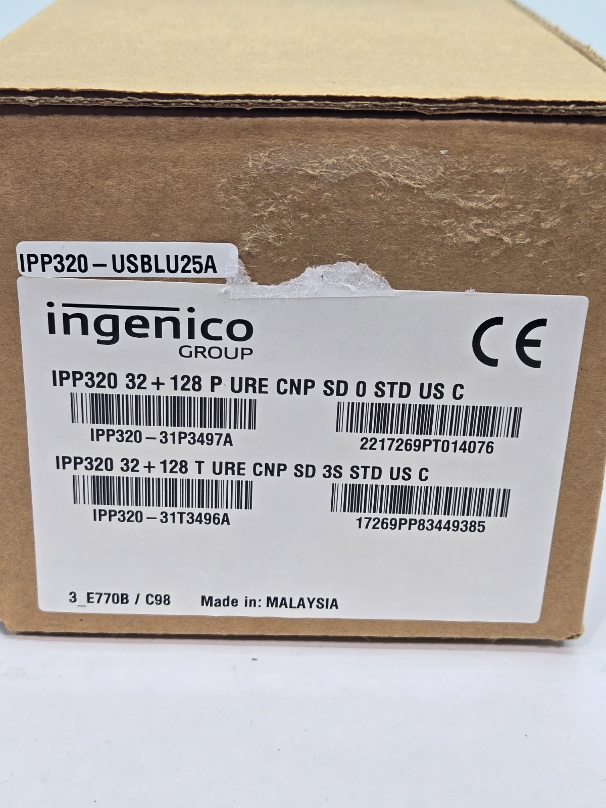Ingenico IPP320-31P3497A PIN Pad FAST FREE SHIPPING a