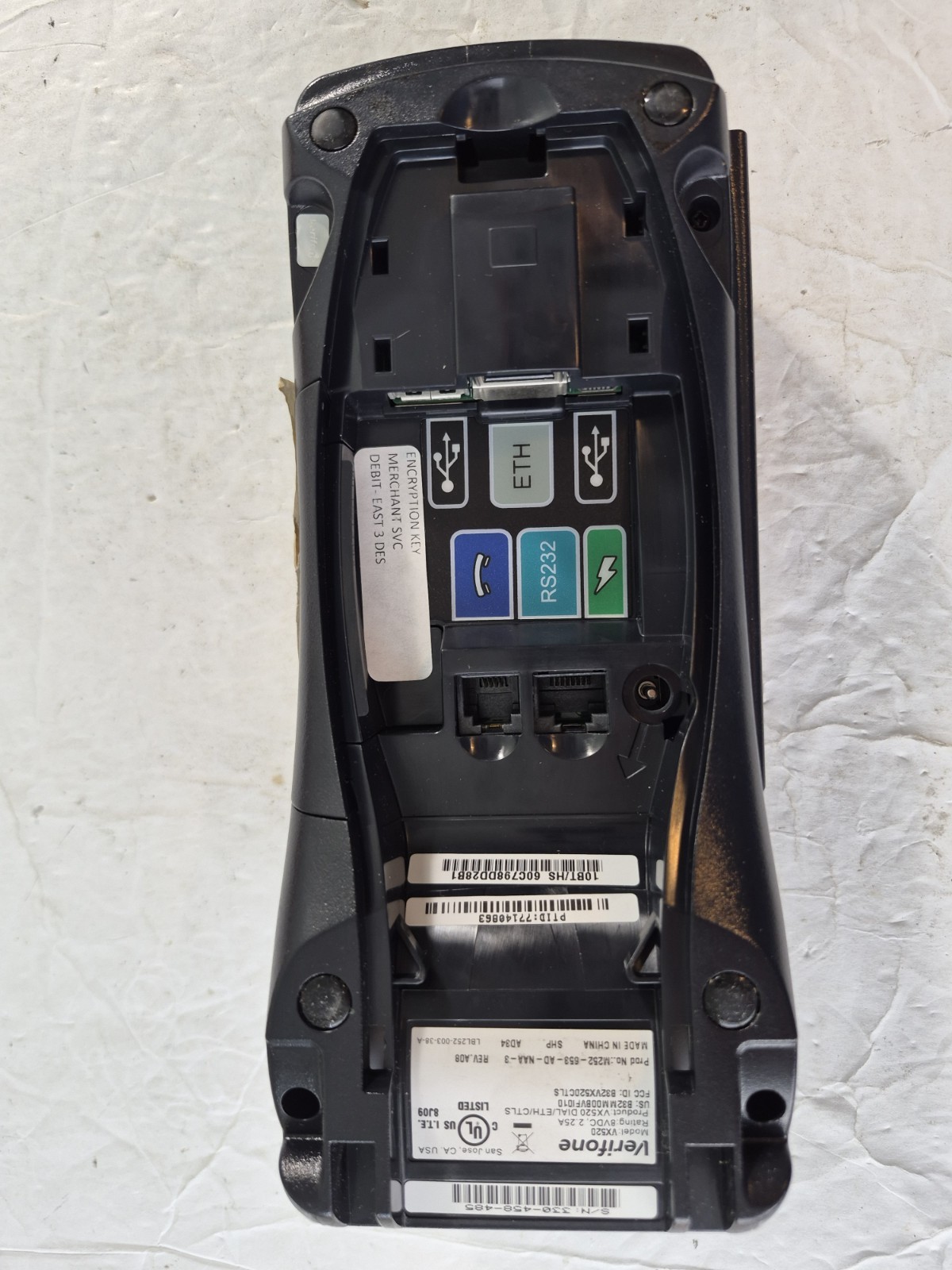 Verifone VX520 Credit Card Terminal Only
