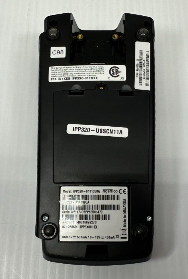 INGENICO IPP320 IPP320-11P2391A IPP320-01T1358A PAYMENT TERMINAL CHIP READER LOT