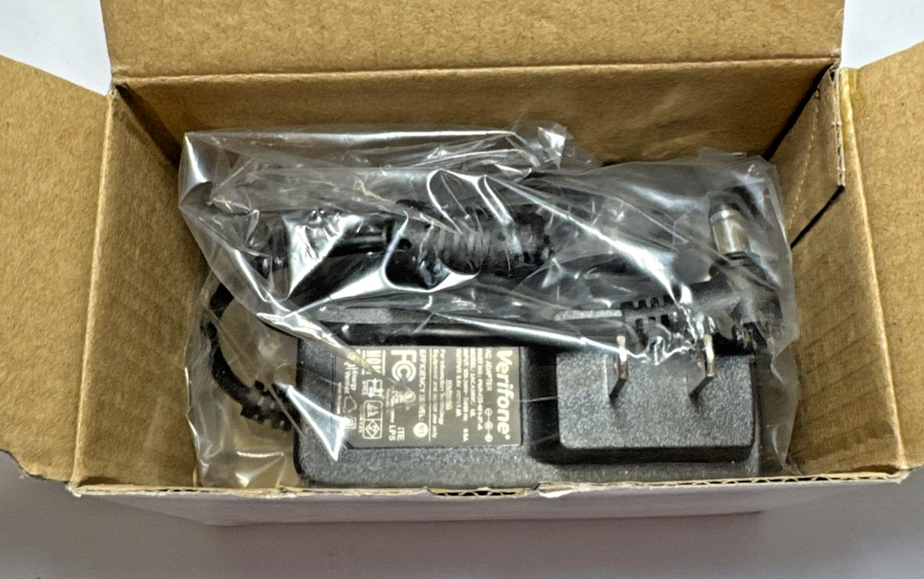 Genuine Verifone P400 P630 P200 VX805 VX820 Power Supply PWR435-001-01-A – New