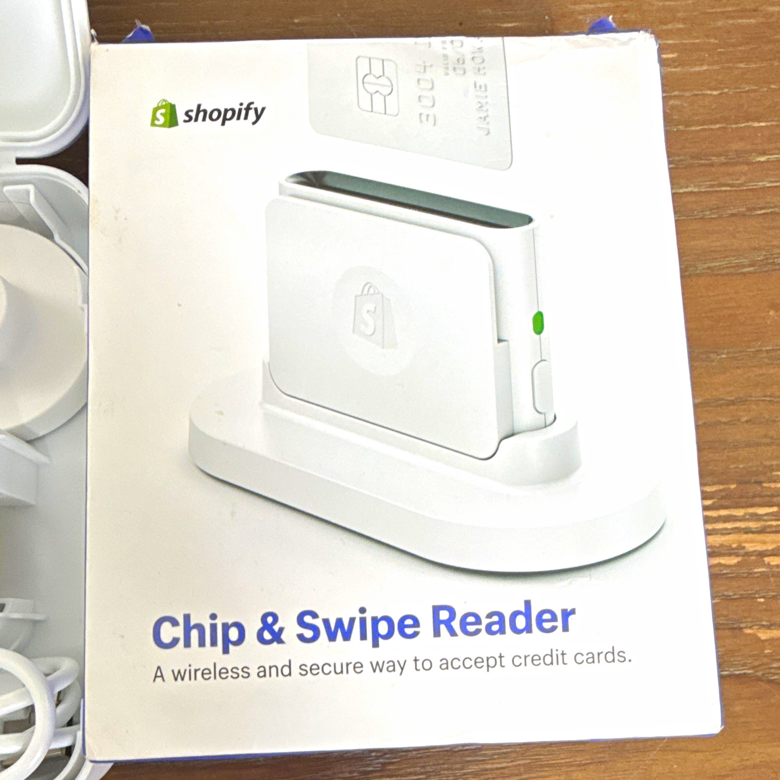 Shopify Chip & Swipe Wireless Credit Card Reader S1701 for iPhone & Android