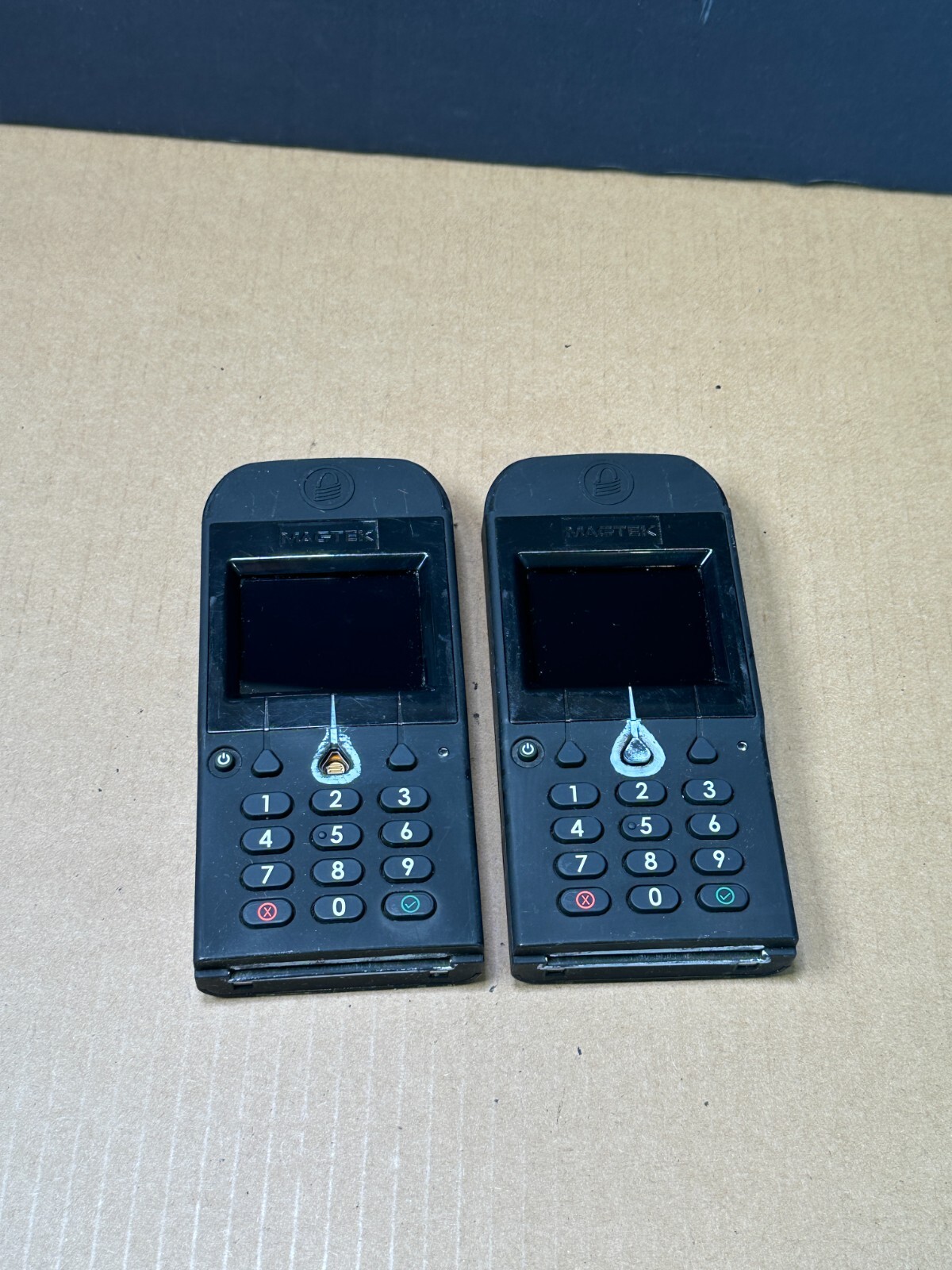 MagTek Dynapro Go 30056216 Handheld Card Reader Pinpad Lot of 2!!!